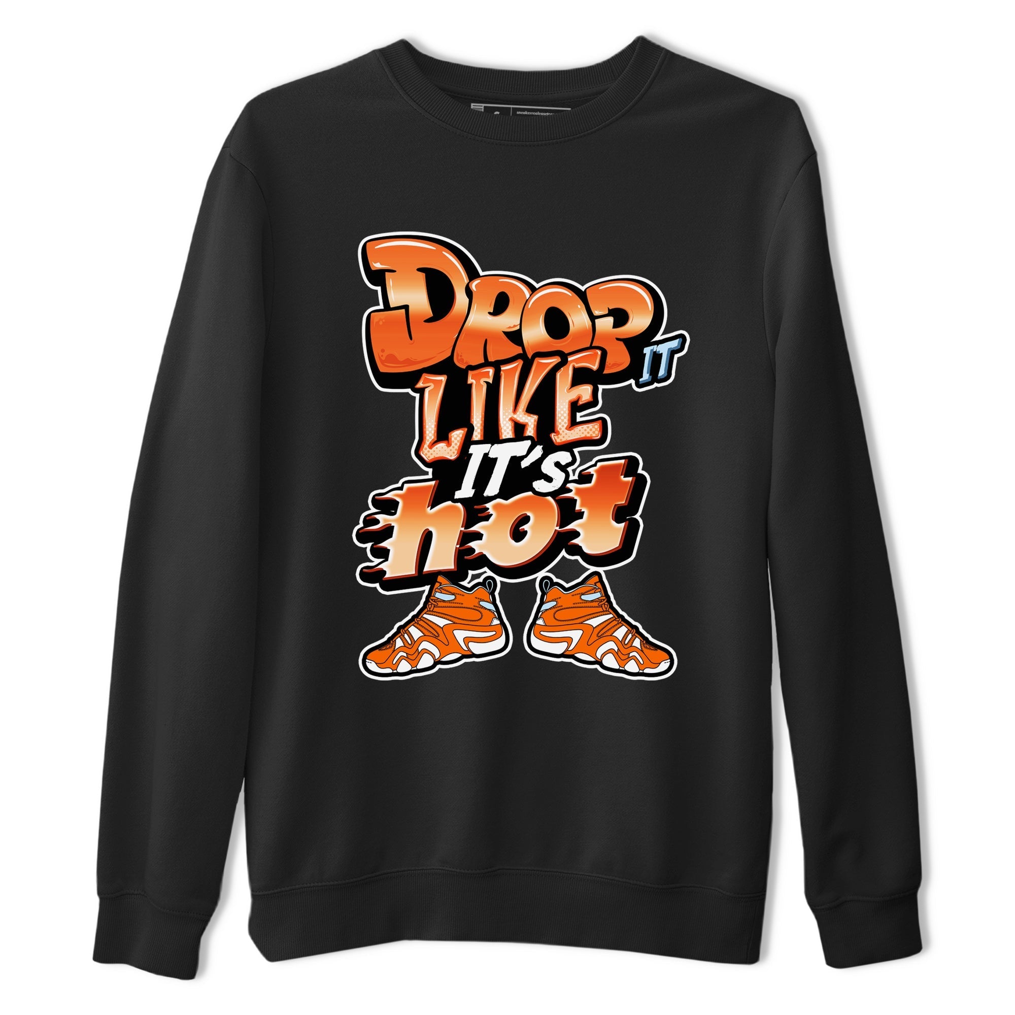 Drop It Like It's Hot Sneaker Tee - Crazy 8 Team Orange