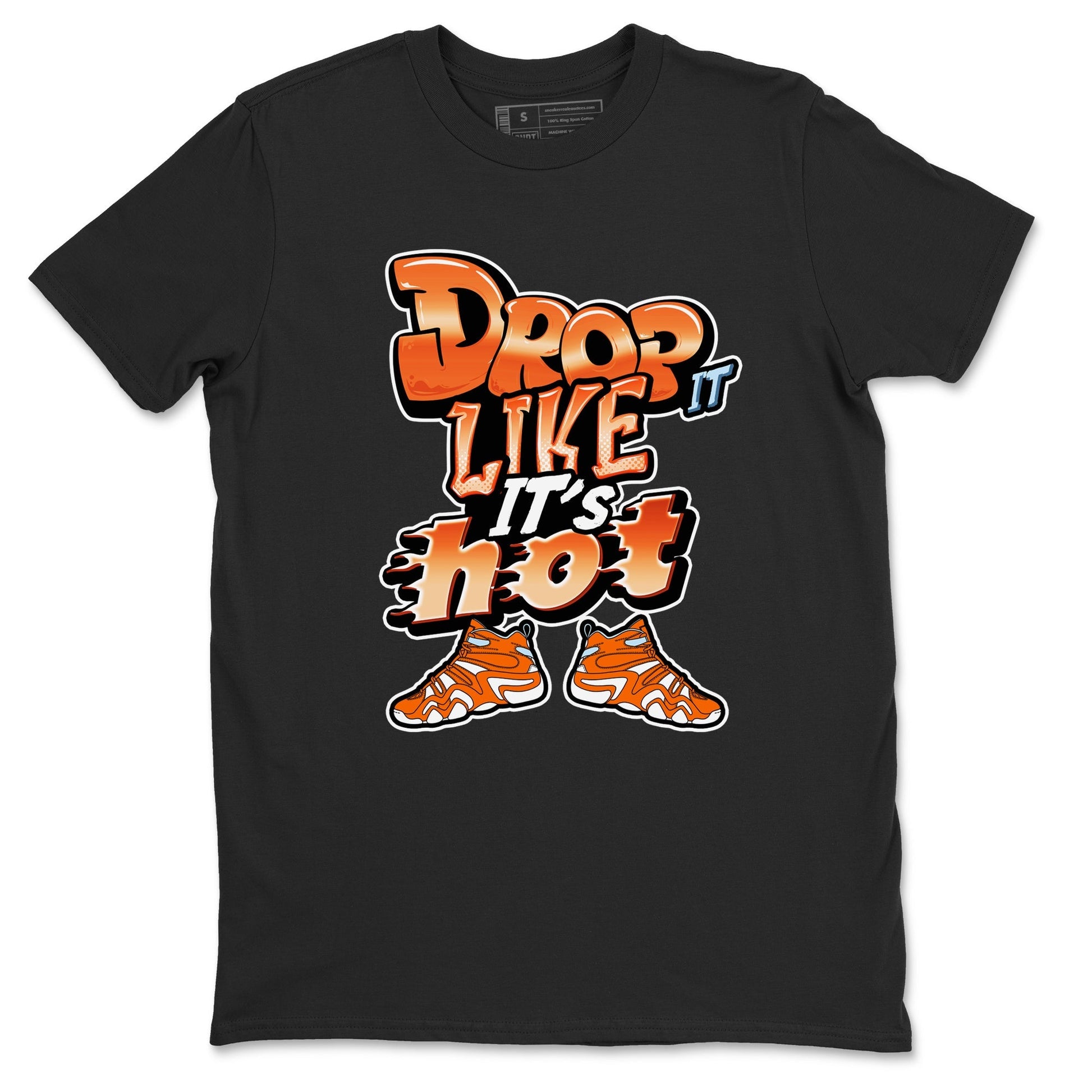 Drop It Like It's Hot Sneaker Tee - Crazy 8 Team Orange