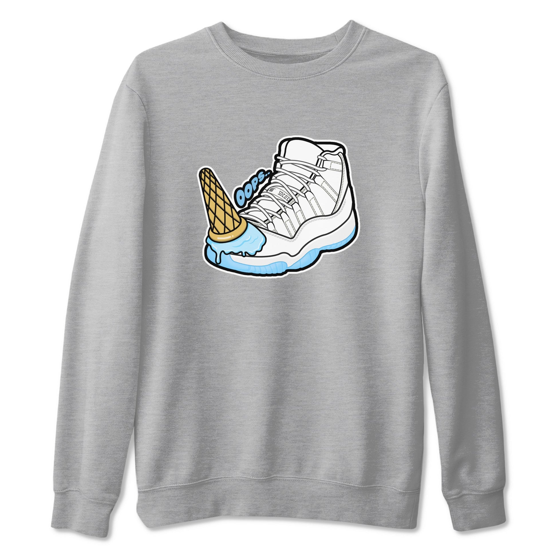 Dropped Ice Cream Sneaker Tees - Air Jordan 11 Legend Blue
