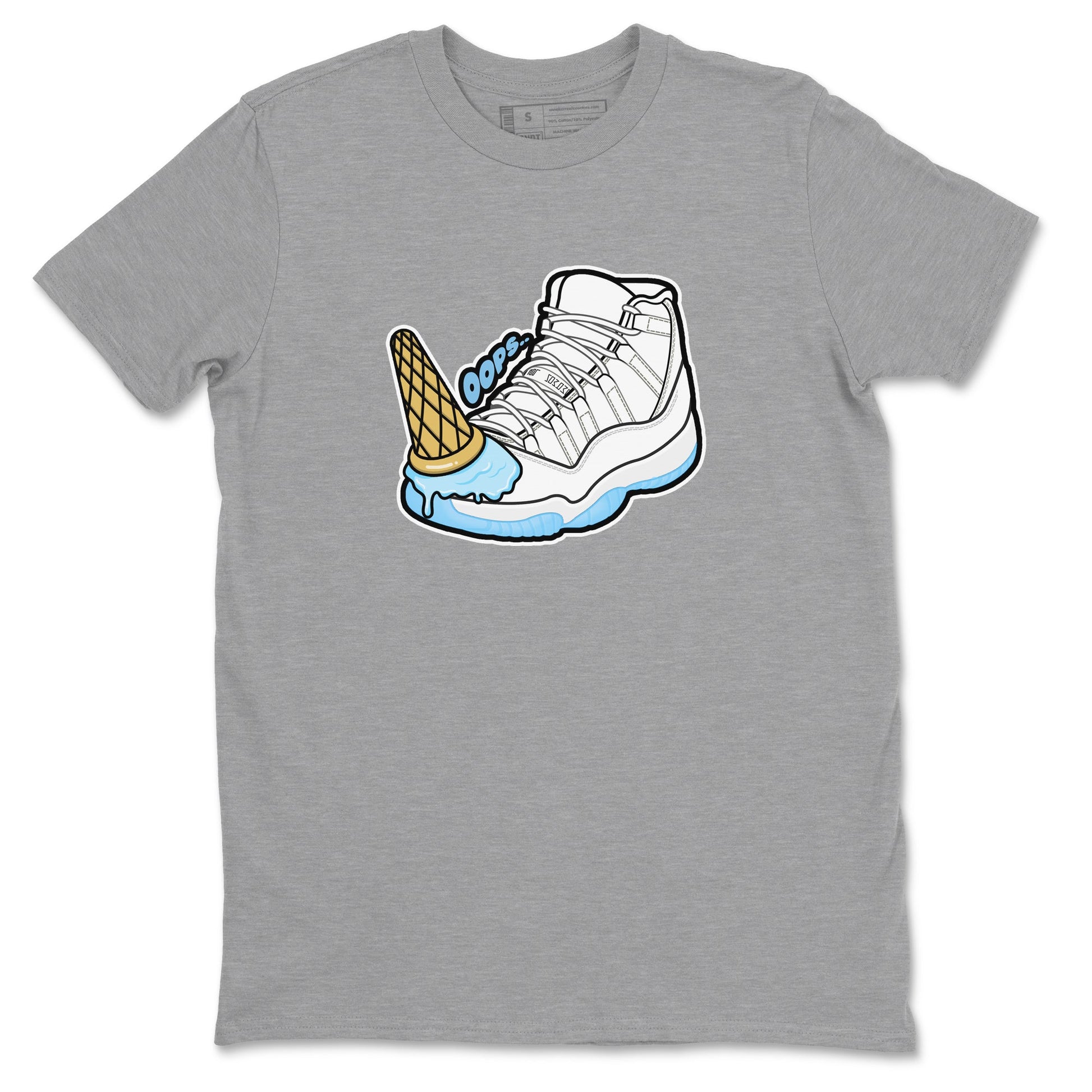 Dropped Ice Cream Sneaker Tees - Air Jordan 11 Legend Blue