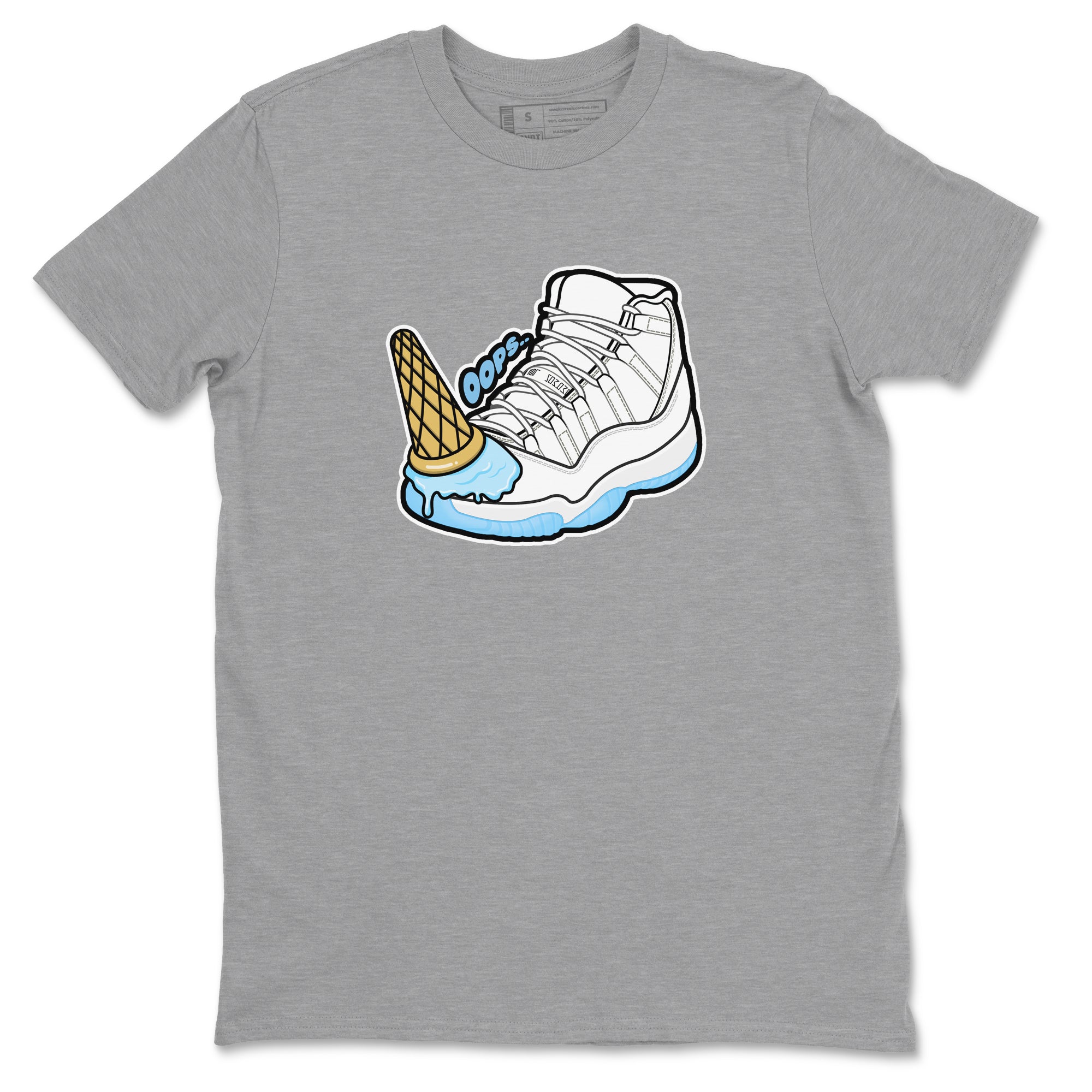 Dropped Ice Cream Sneaker Tees - Air Jordan 11 Legend Blue