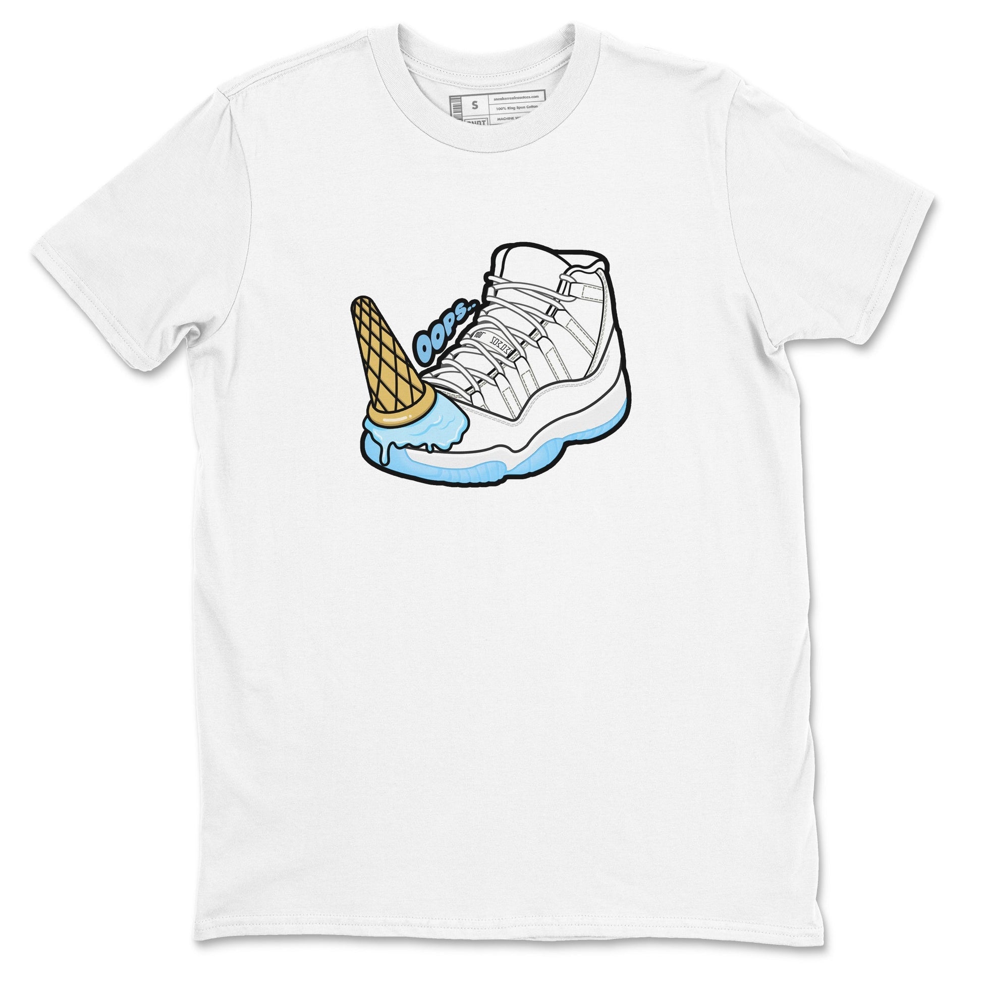 Dropped Ice Cream Sneaker Tees - Air Jordan 11 Legend Blue