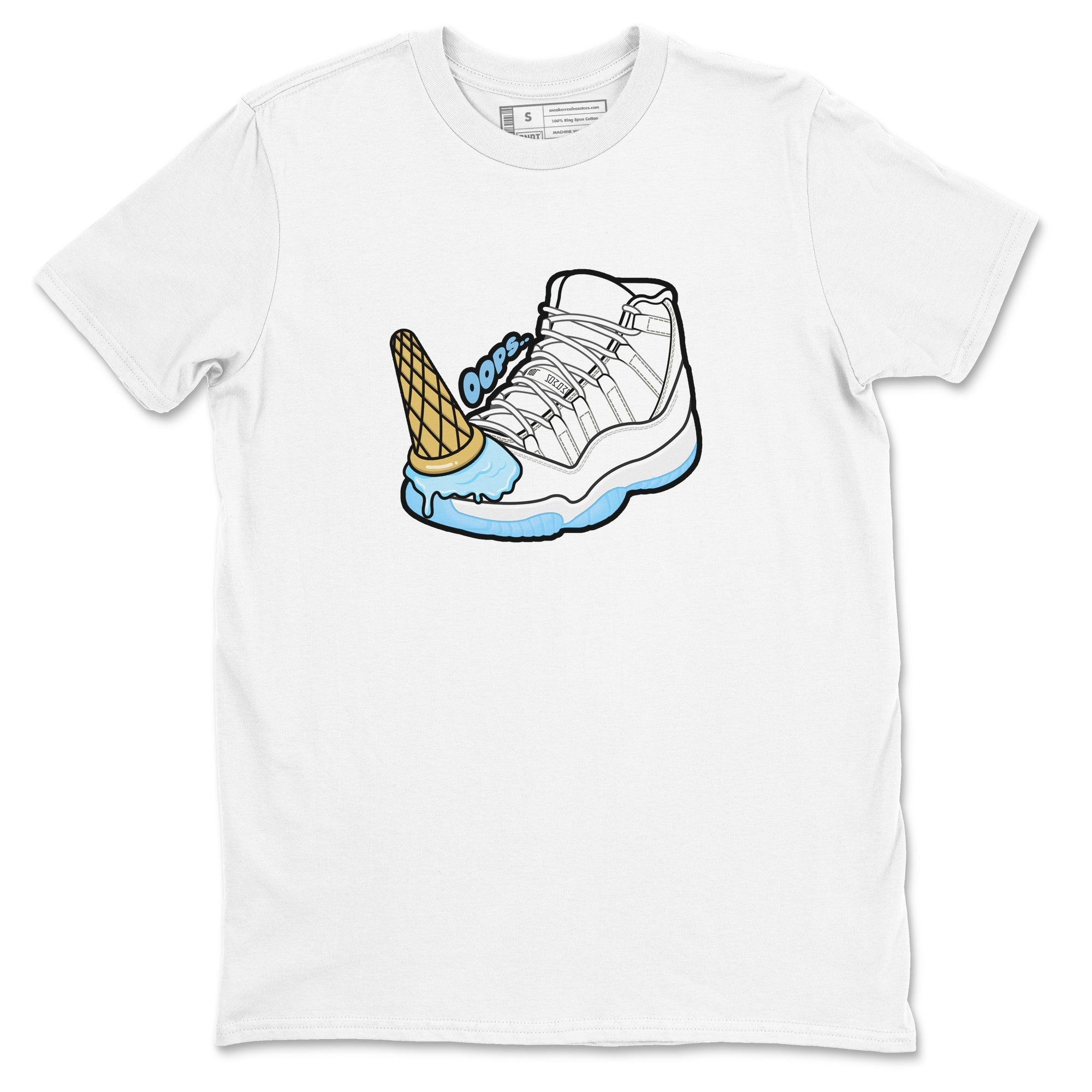 Dropped Ice Cream Sneaker Tees - Air Jordan 11 Legend Blue
