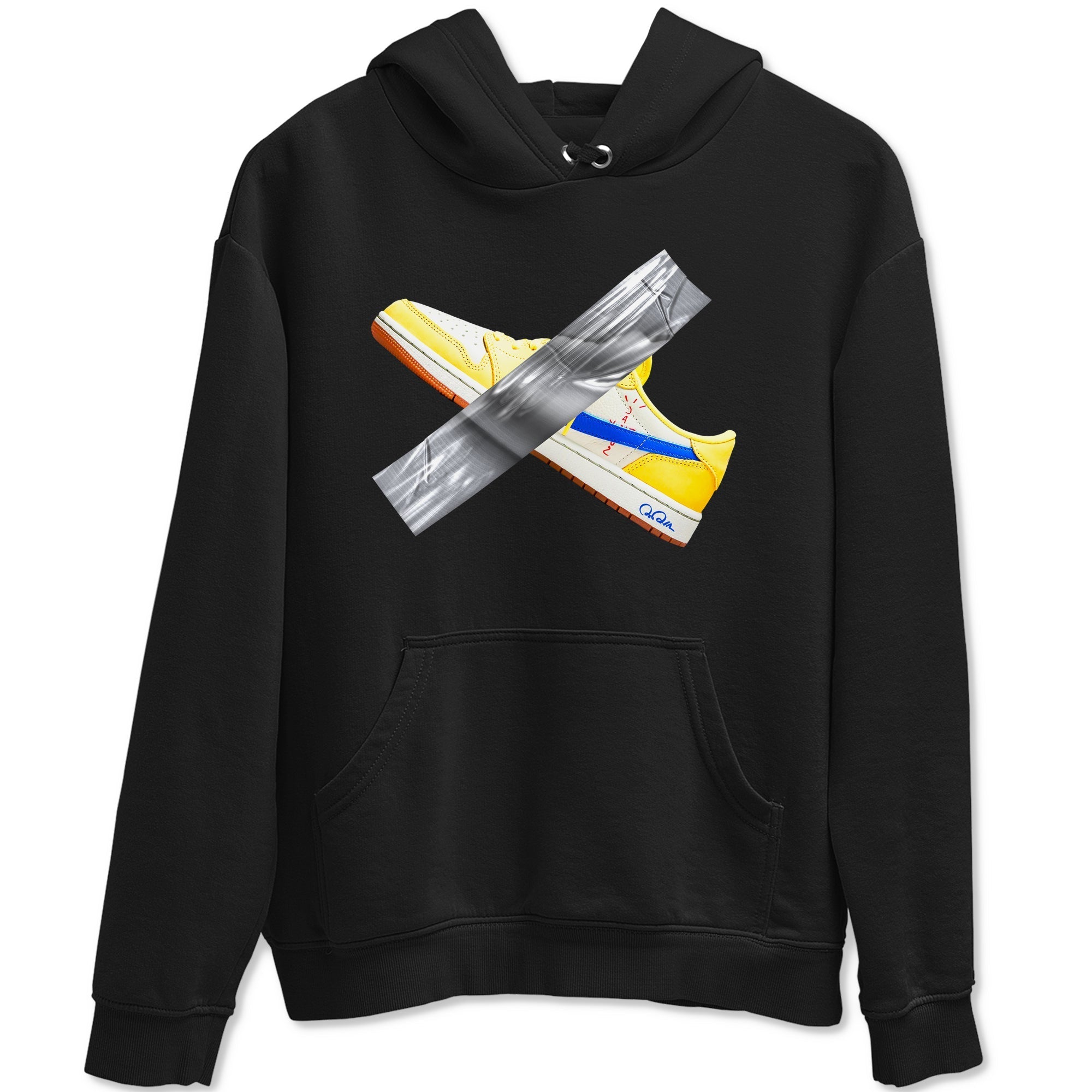 Duct Tape Sneaker Tees - Air Jordan 1 Travis Scott Canary