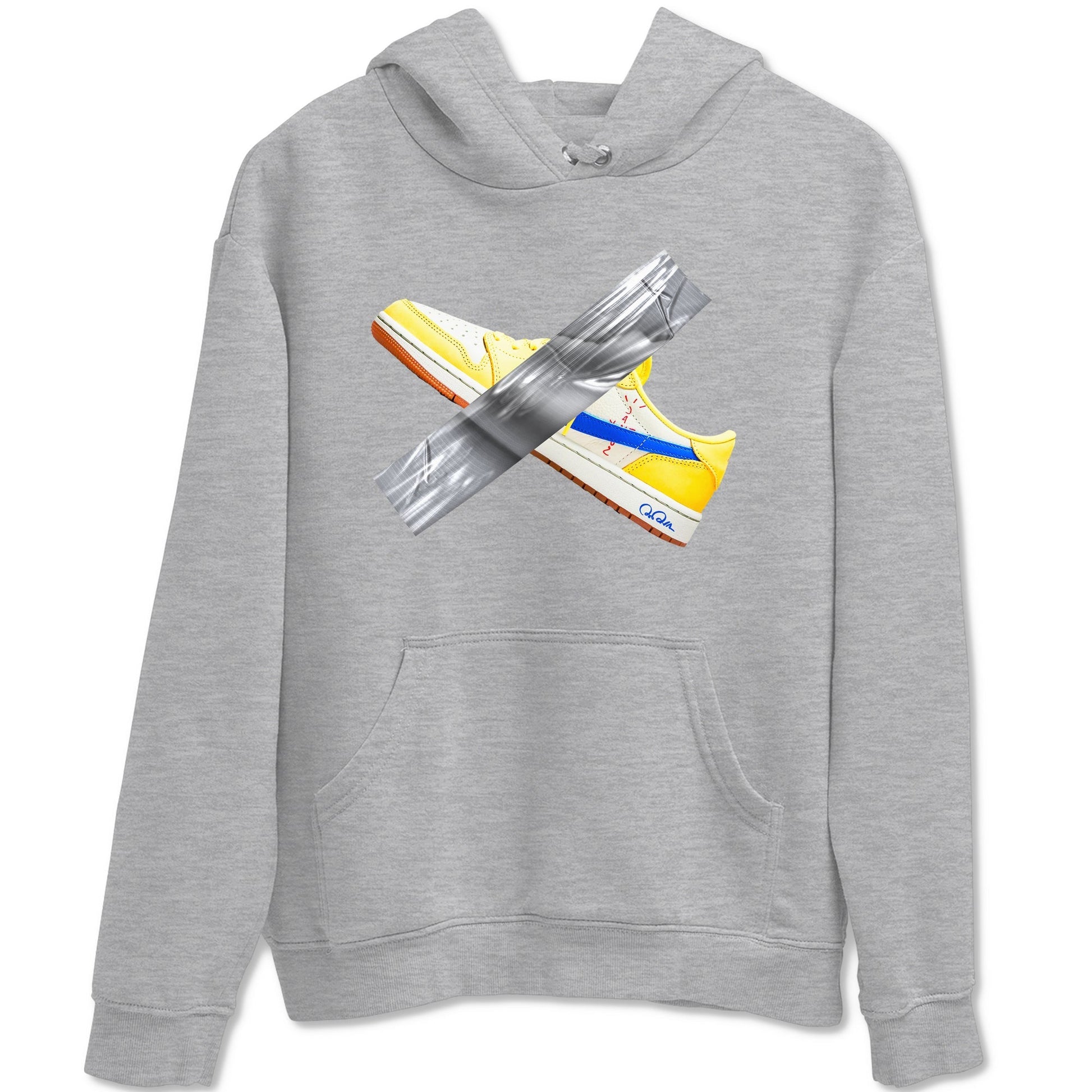 Duct Tape Sneaker Tees - Air Jordan 1 Travis Scott Canary