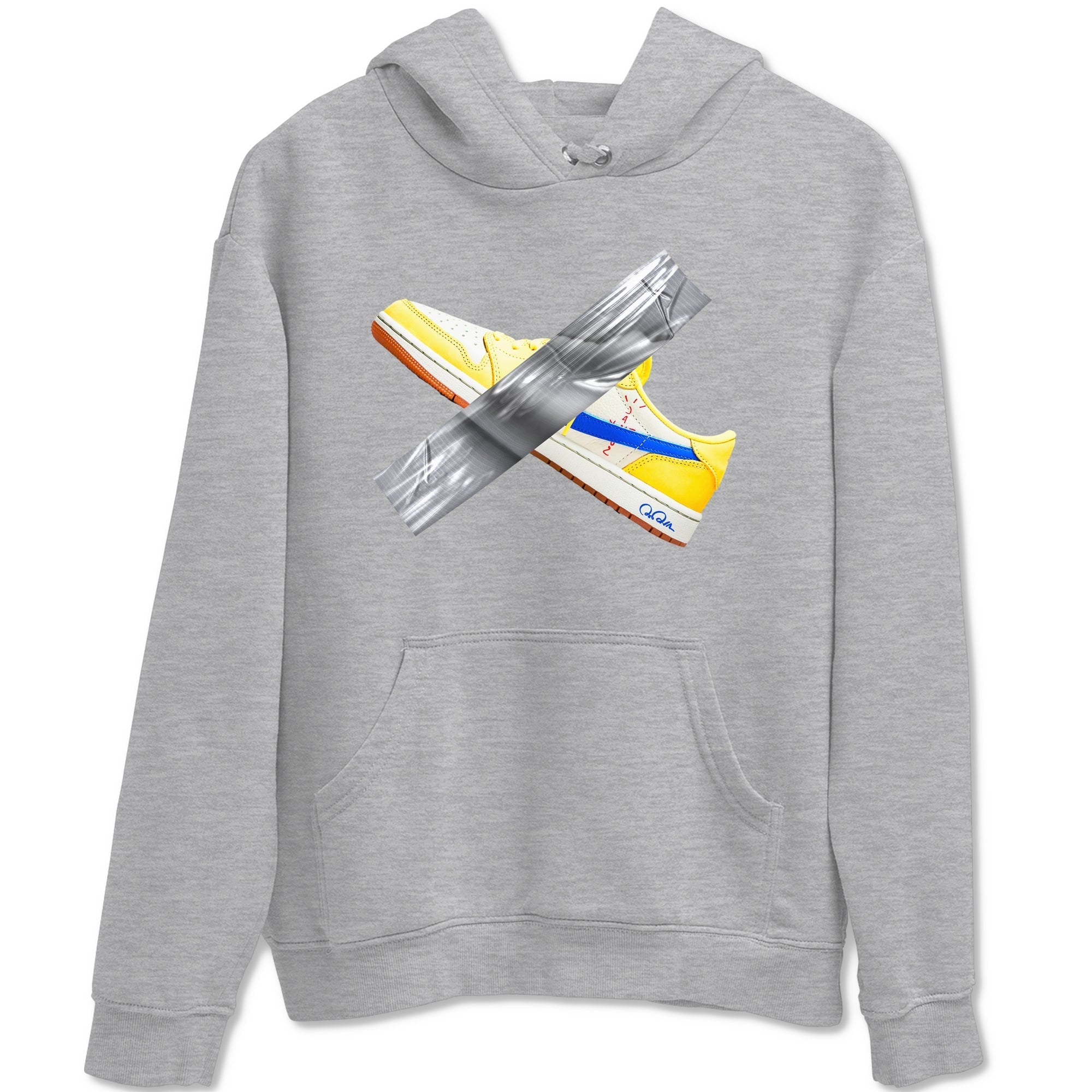 Duct Tape Sneaker Tees - Air Jordan 1 Travis Scott Canary