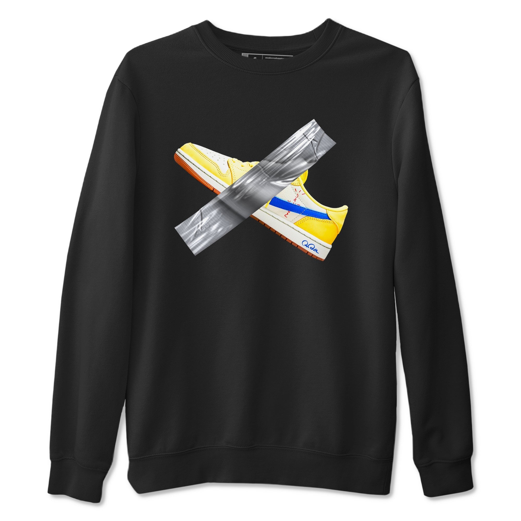 Duct Tape Sneaker Tees - Air Jordan 1 Travis Scott Canary