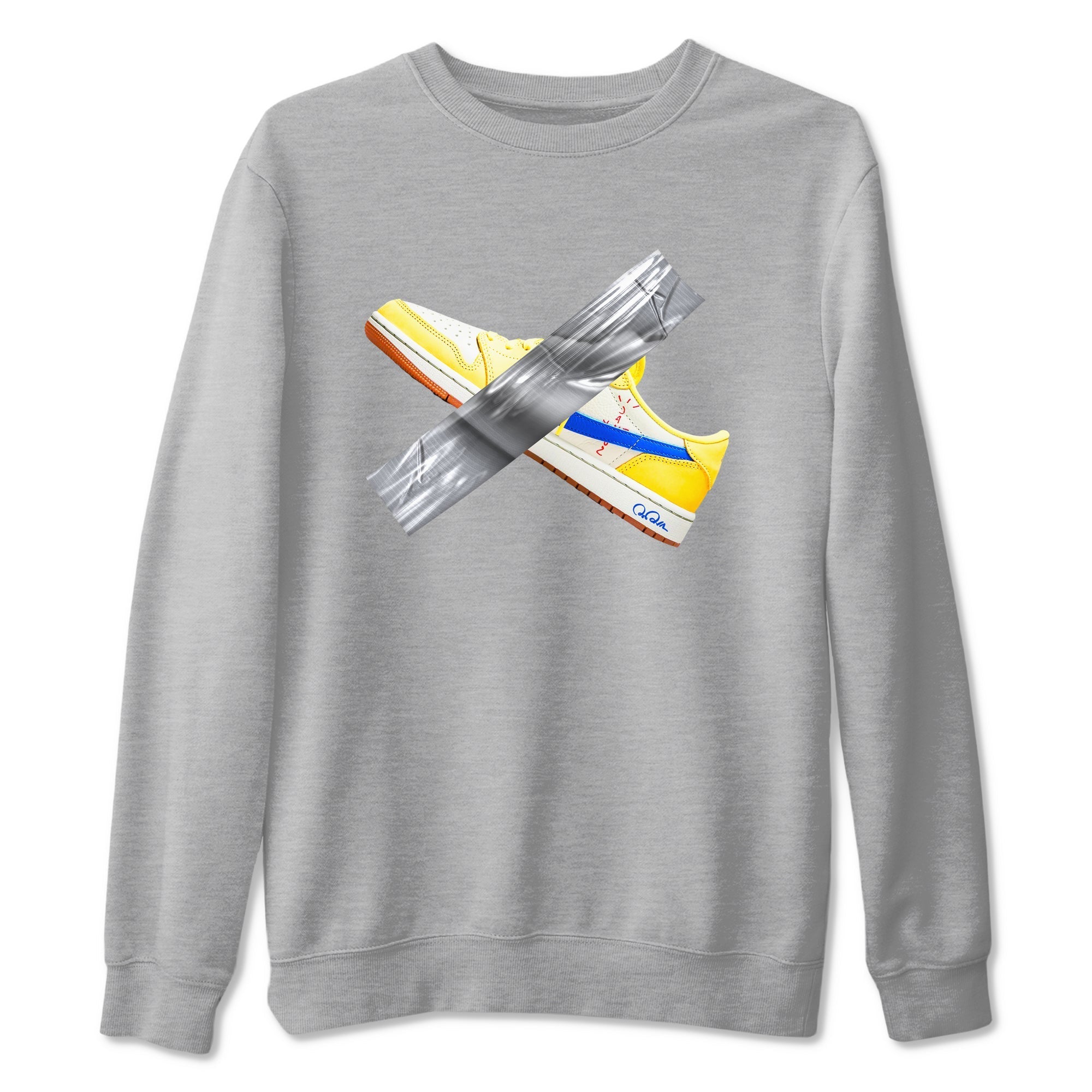 Duct Tape Sneaker Tees - Air Jordan 1 Travis Scott Canary