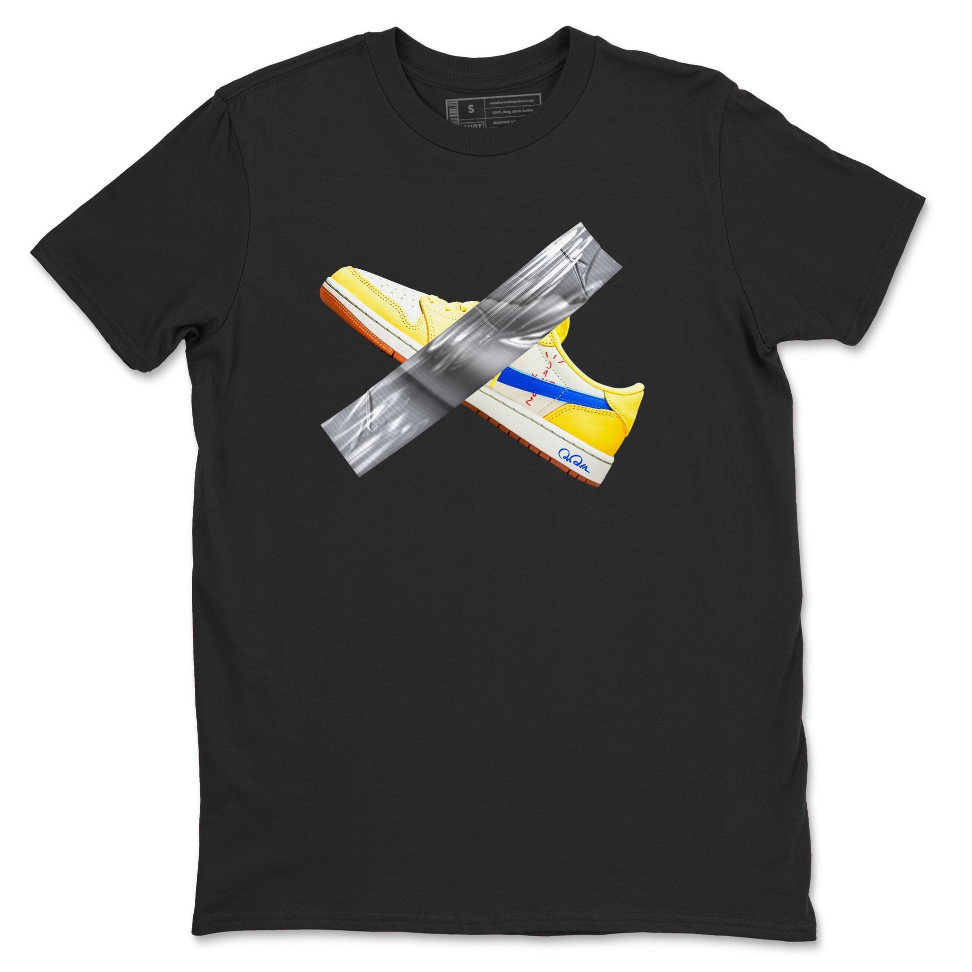 Duct Tape Sneaker Tees - Air Jordan 1 Travis Scott Canary