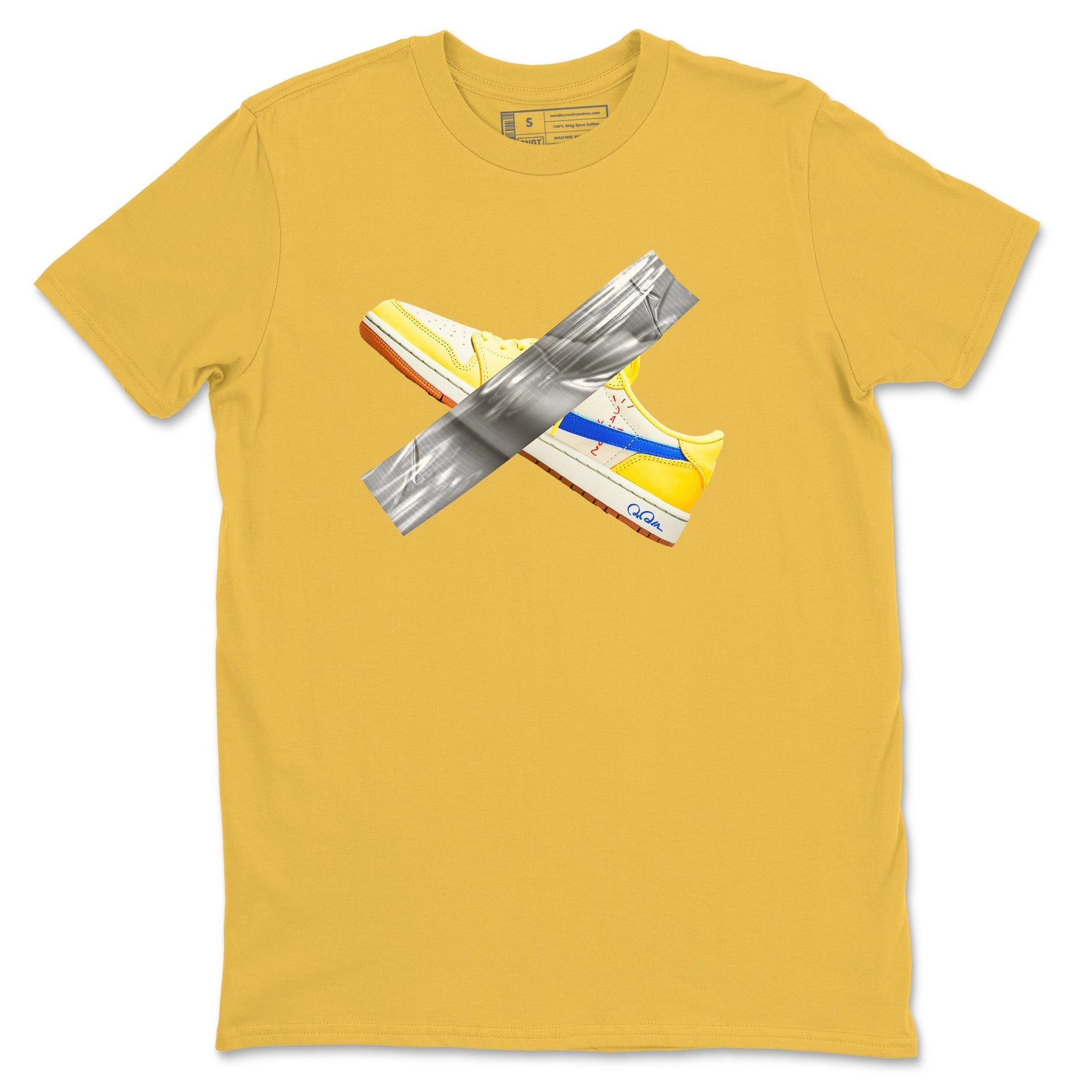 Duct Tape Sneaker Tees - Air Jordan 1 Travis Scott Canary