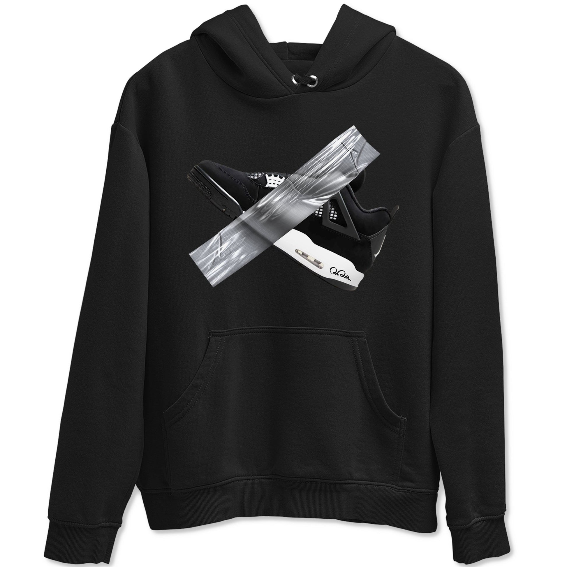 Duct Tape Sneaker Tees - Air Jordan 4 White Thunder