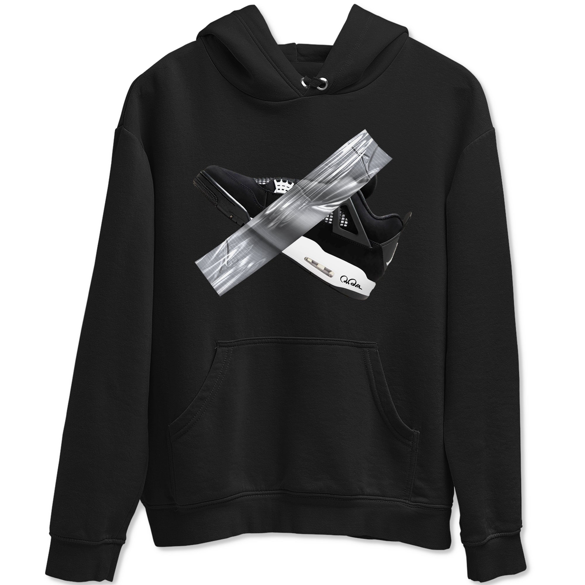 Duct Tape Sneaker Tees - Air Jordan 4 White Thunder