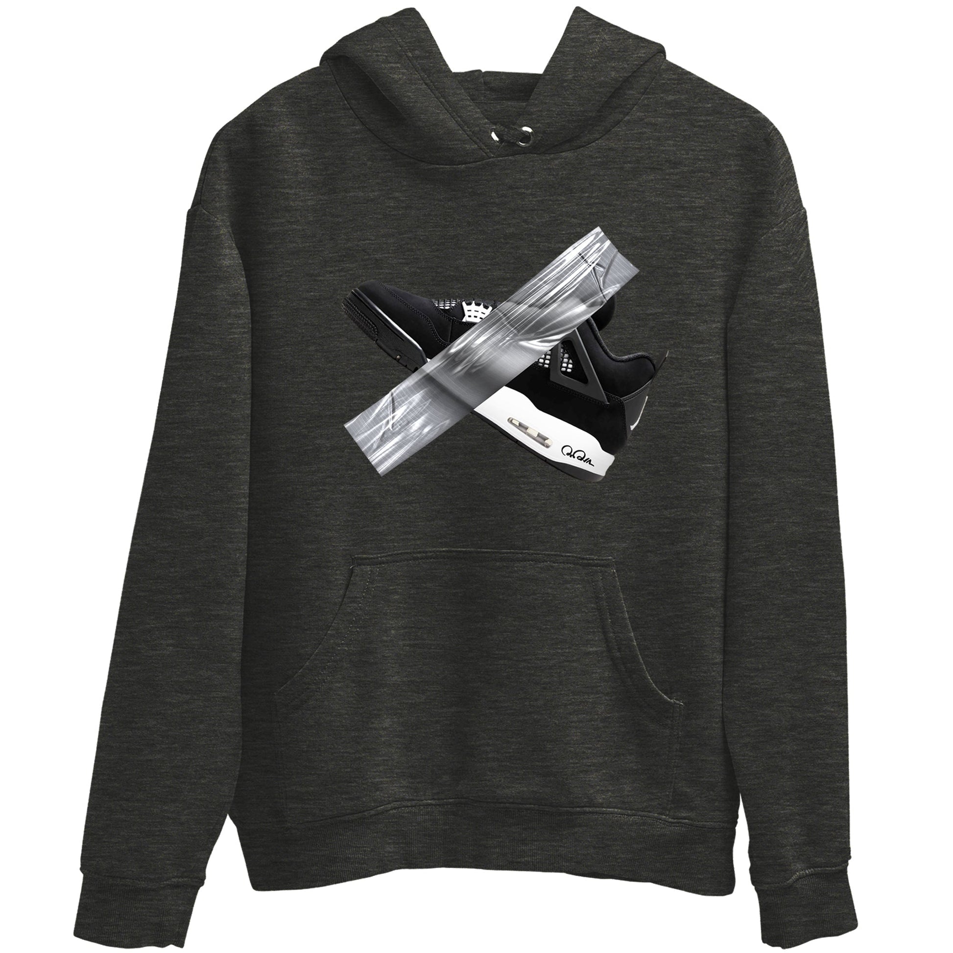 Duct Tape Sneaker Tees - Air Jordan 4 White Thunder