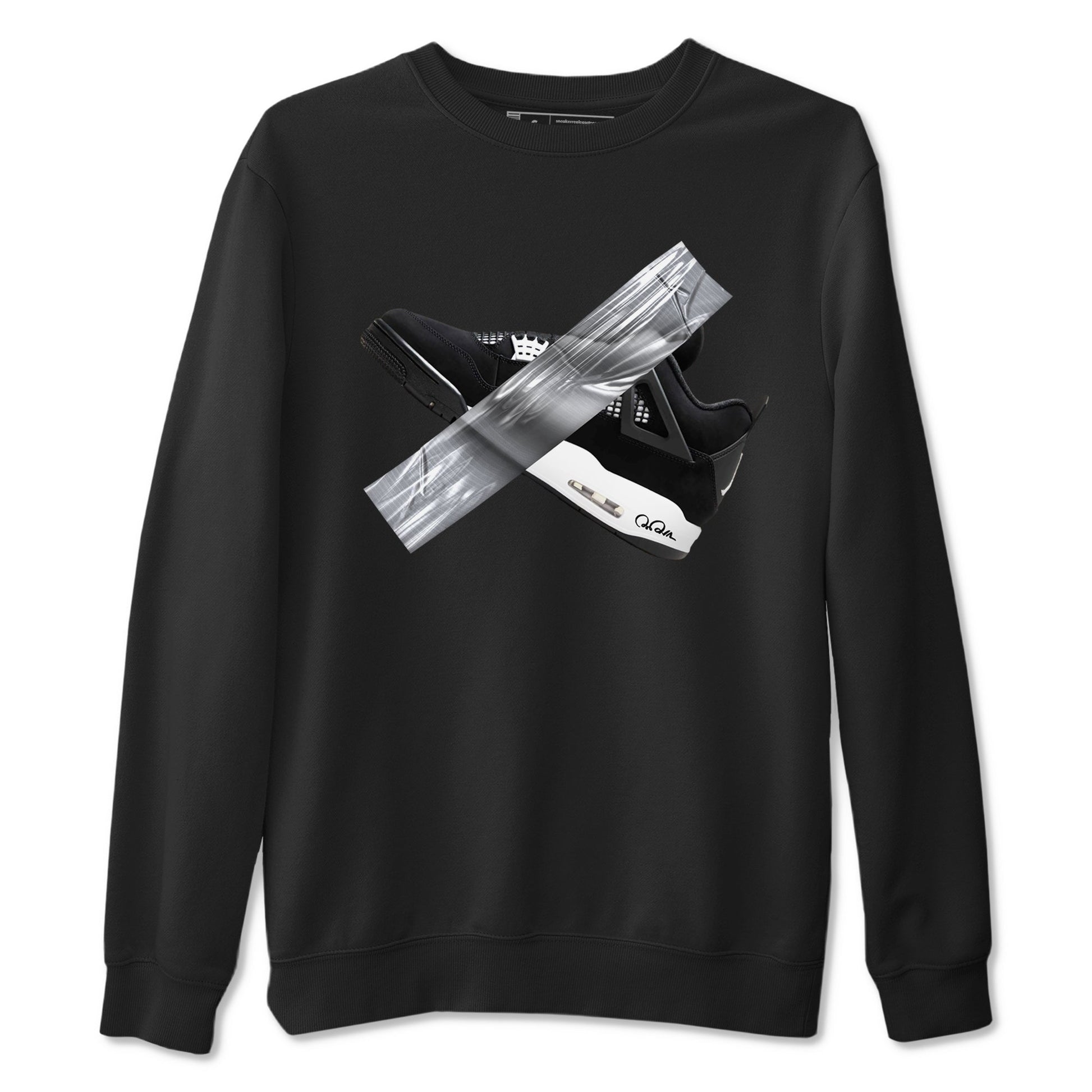 Duct Tape Sneaker Tees - Air Jordan 4 White Thunder