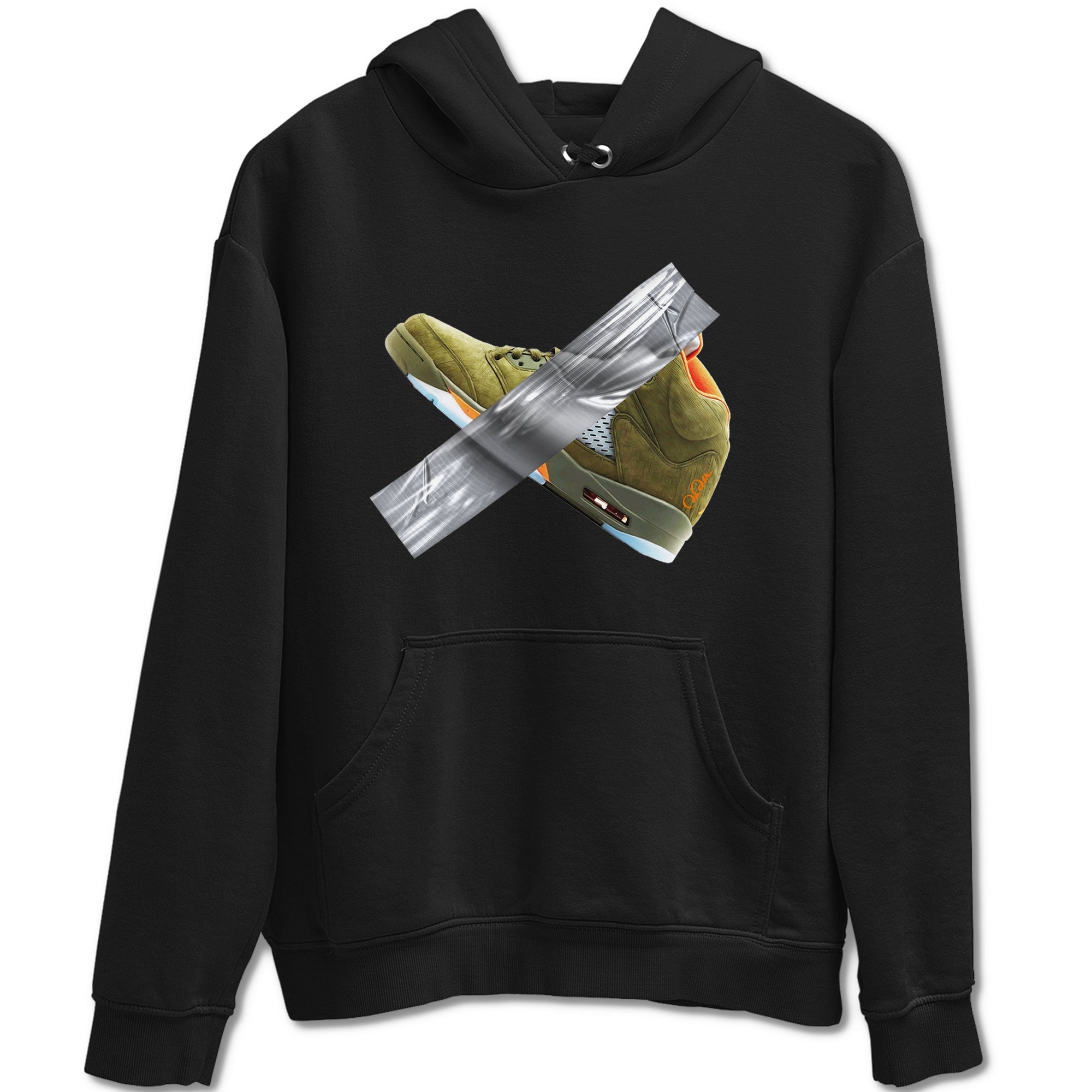 Duct Tape Sneaker Tees - Air Jordan 5 Olive