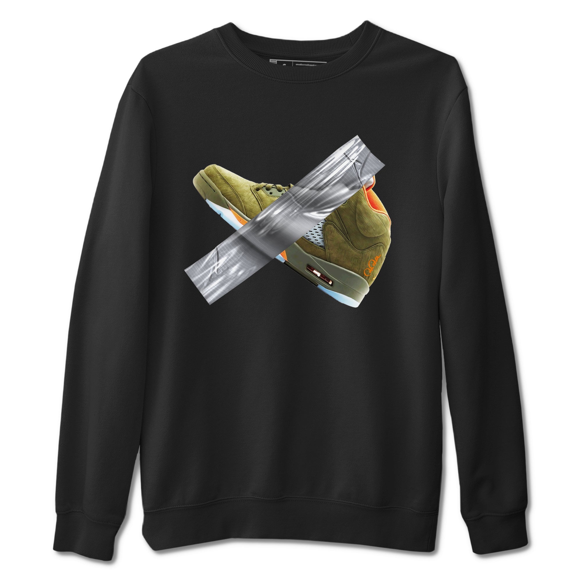 Duct Tape Sneaker Tees - Air Jordan 5 Olive
