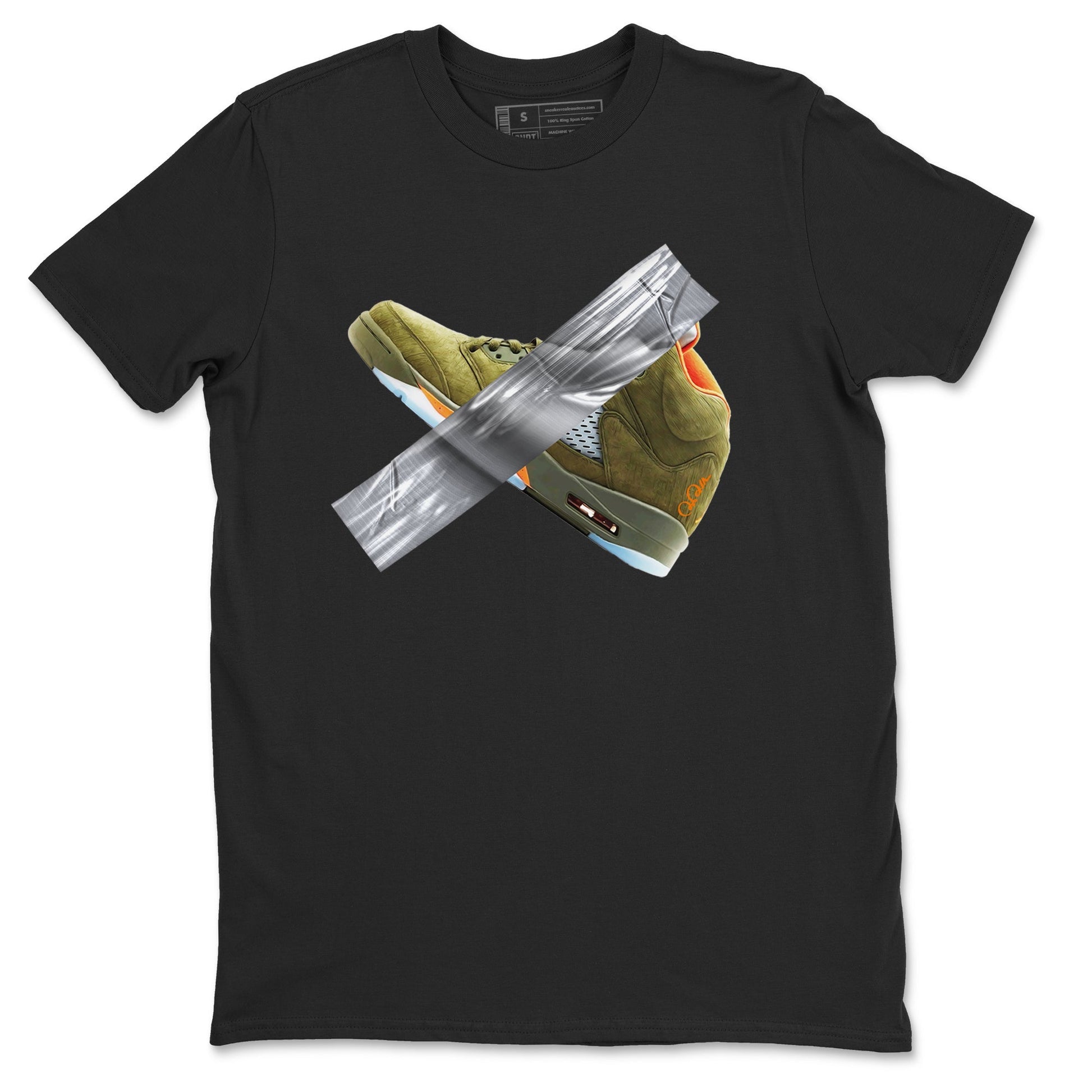 Duct Tape Sneaker Tees - Air Jordan 5 Olive