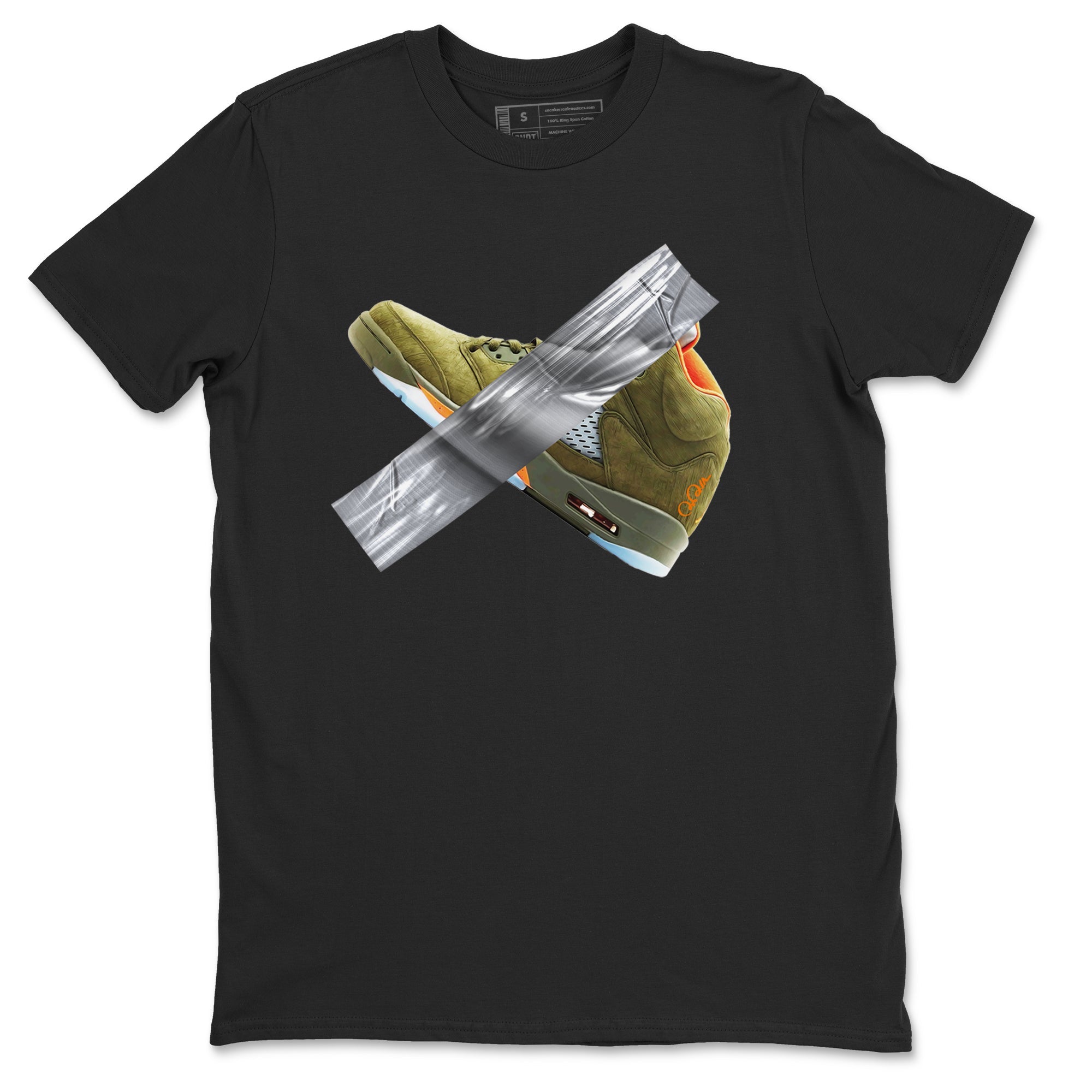 Duct Tape Sneaker Tees - Air Jordan 5 Olive