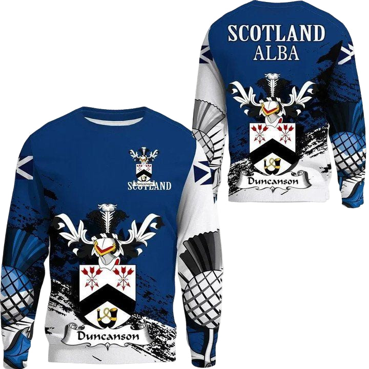 Duncanson Scottish Family Crest Scotland Special Sweater A7 ? Usalast