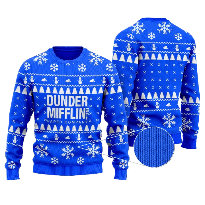 Dunder Mifflin Paper Company Christmas Sweater ? Usalast