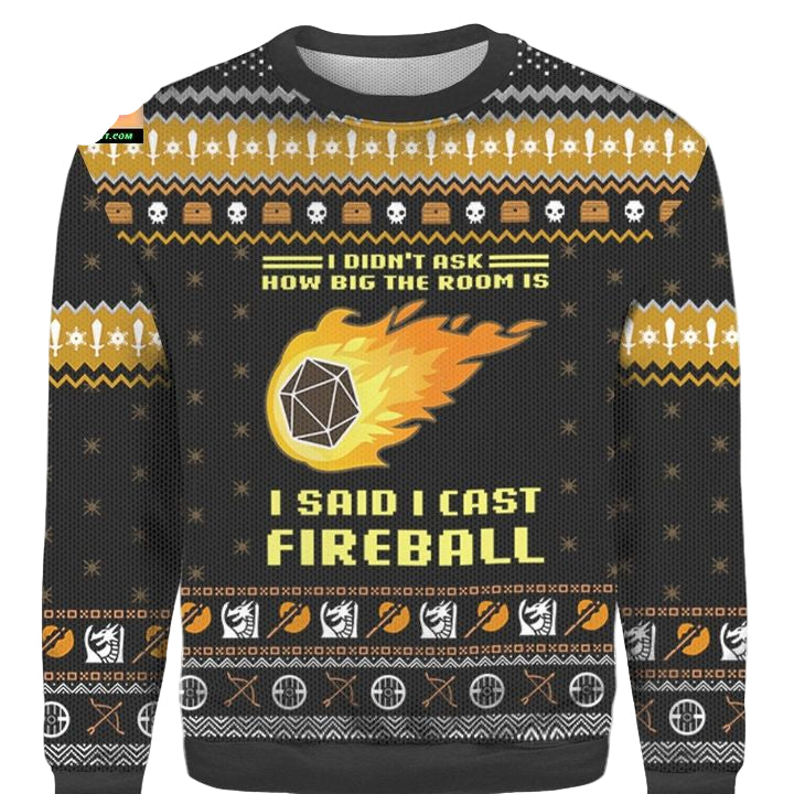 Dungeons And Dragons Ugly 3D Christmas Sweater ? Usalast