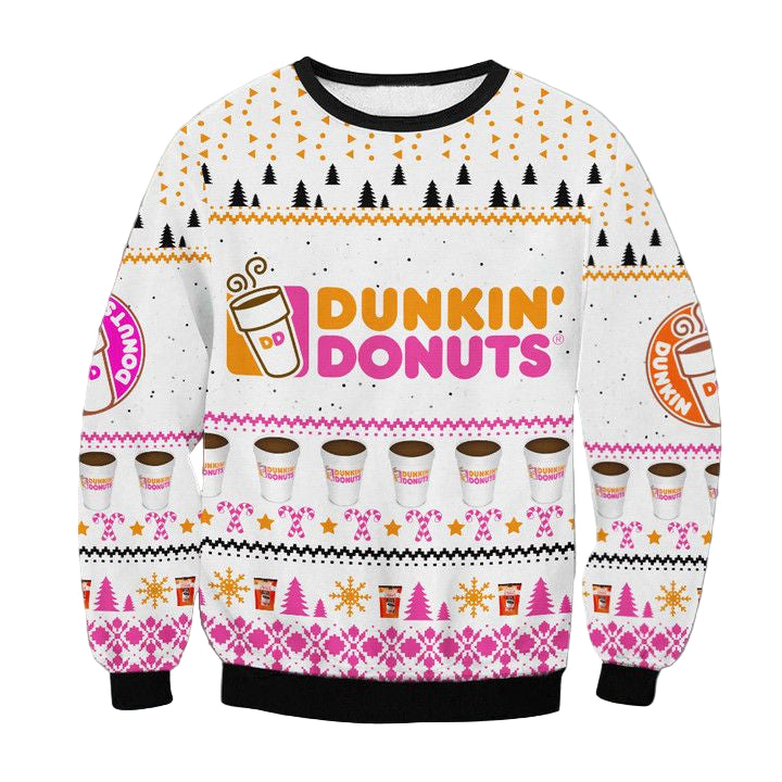 Dunkin Donut Ugly Christmas Sweater 2022 ? Usalast