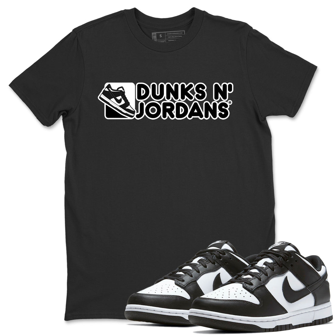 Dunks N Air Jordans Unisex Tops - Dunk Panda