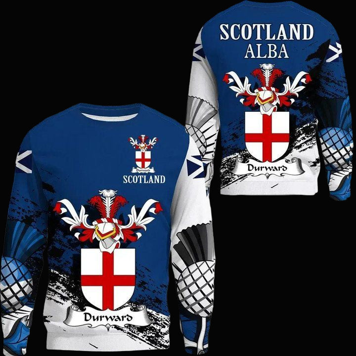 Durward Scottish Family Crest Scotland Special Sweater A7 ? Usalast