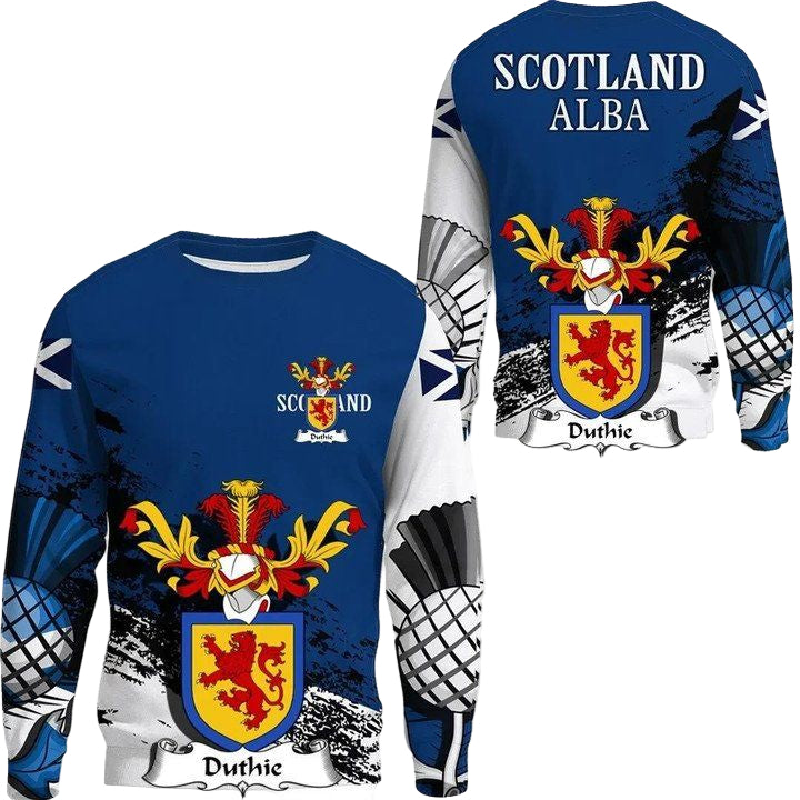 Duthie Scottish Family Crest Scotland Special Sweater A7 ? Usalast