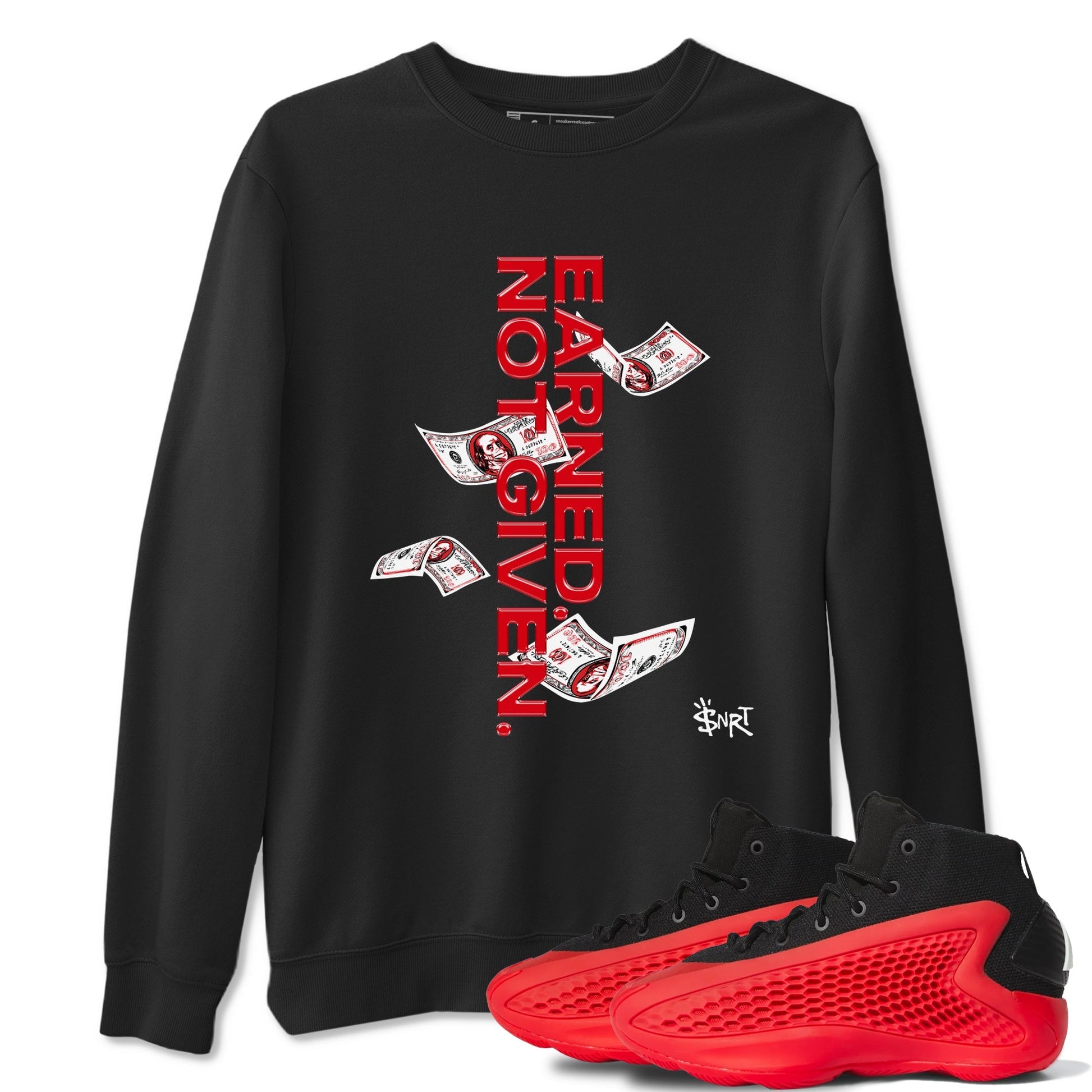 Earned Not Given Sneaker Tees - AE 1 Bred