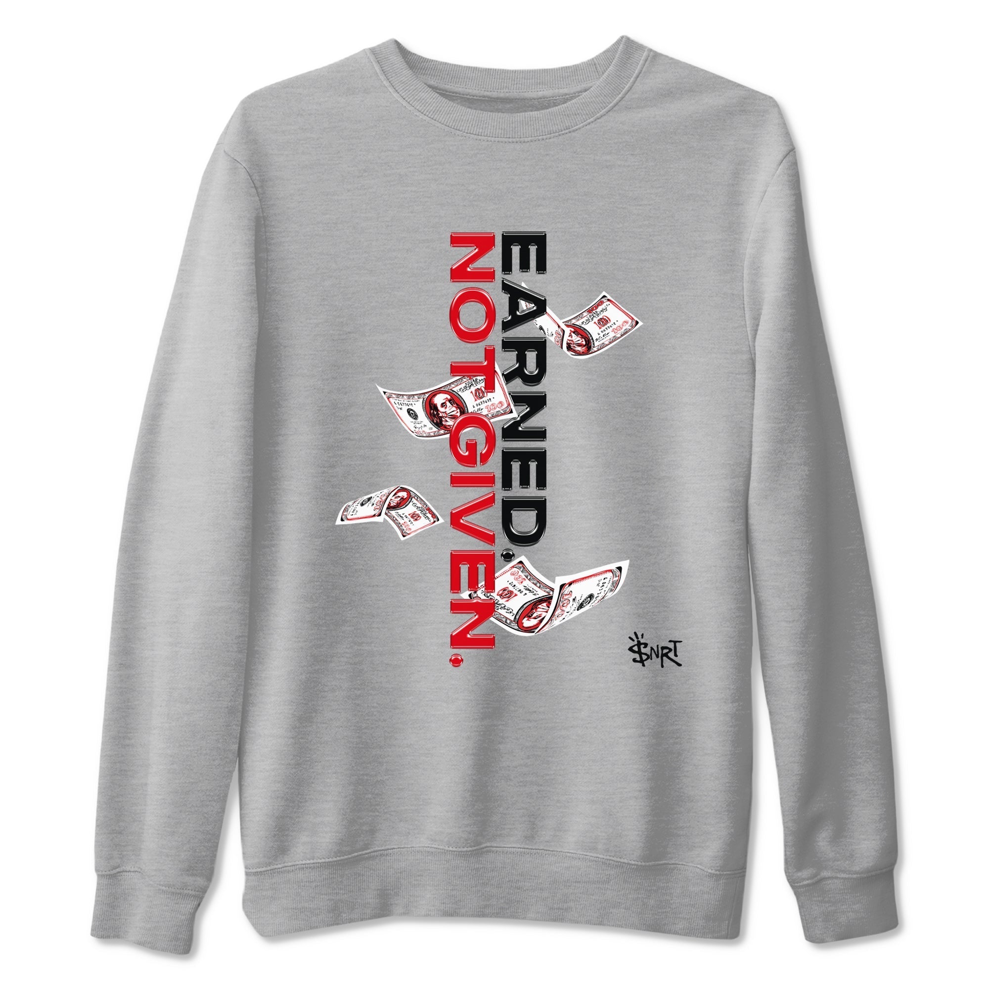 Earned Not Given Sneaker Tees - AE 1 Bred