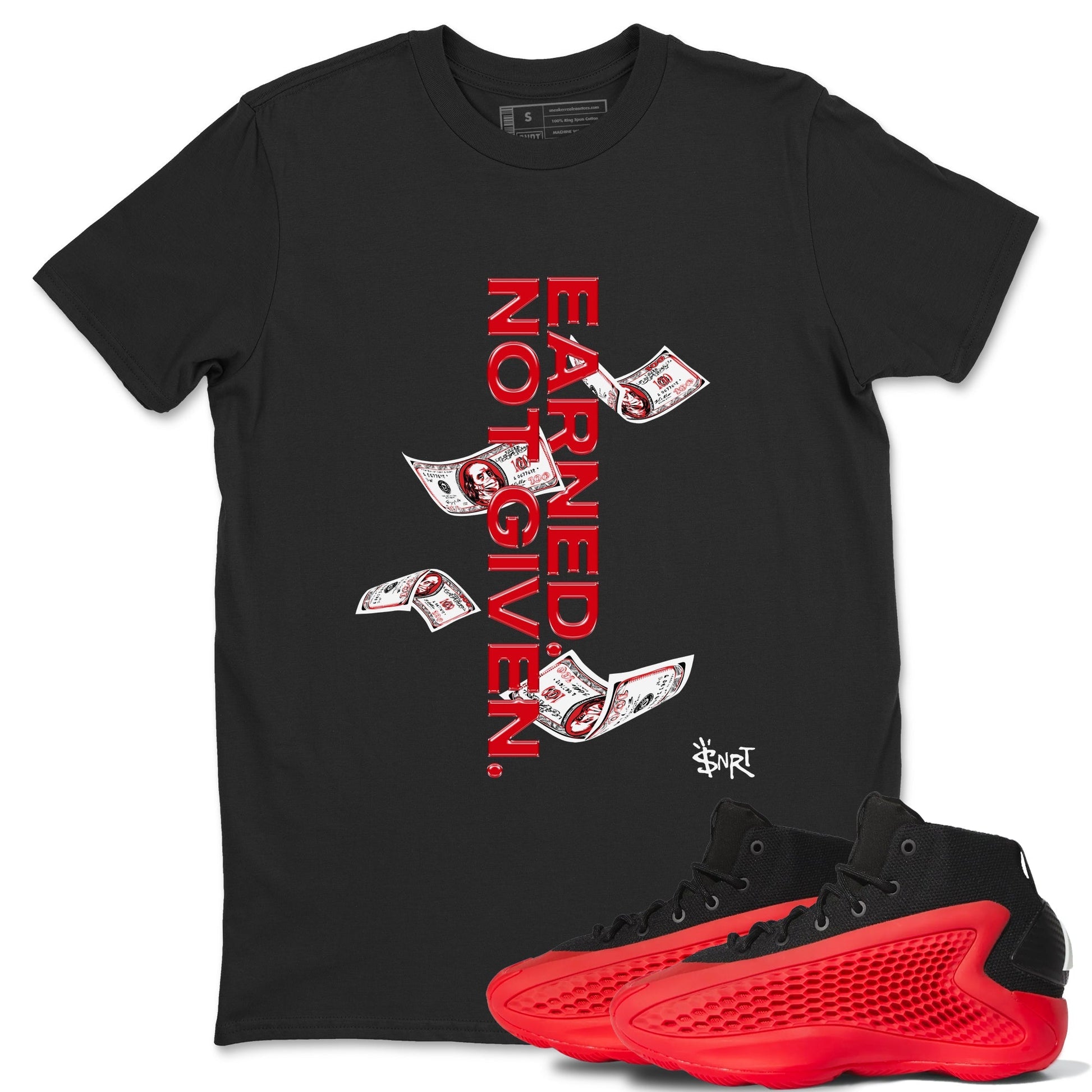 Earned Not Given Sneaker Tees - AE 1 Bred