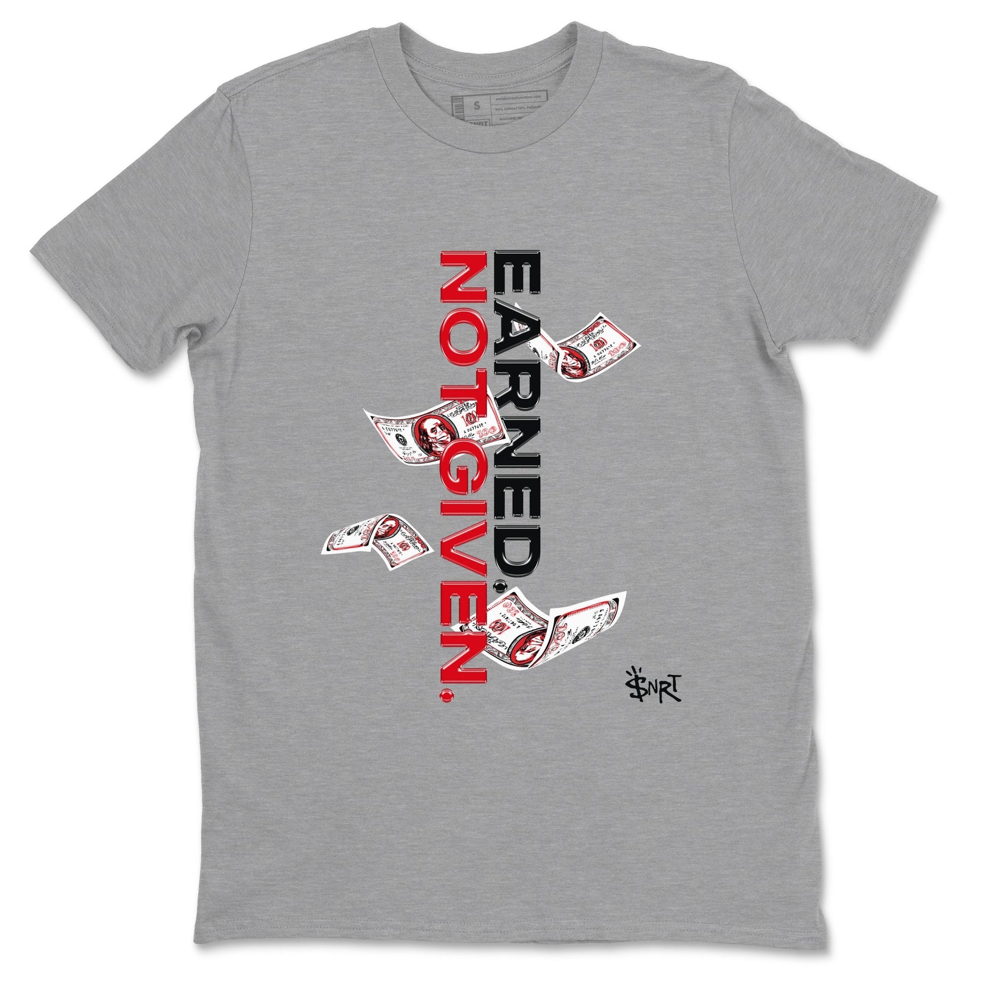 Earned Not Given Sneaker Tees - AE 1 Bred
