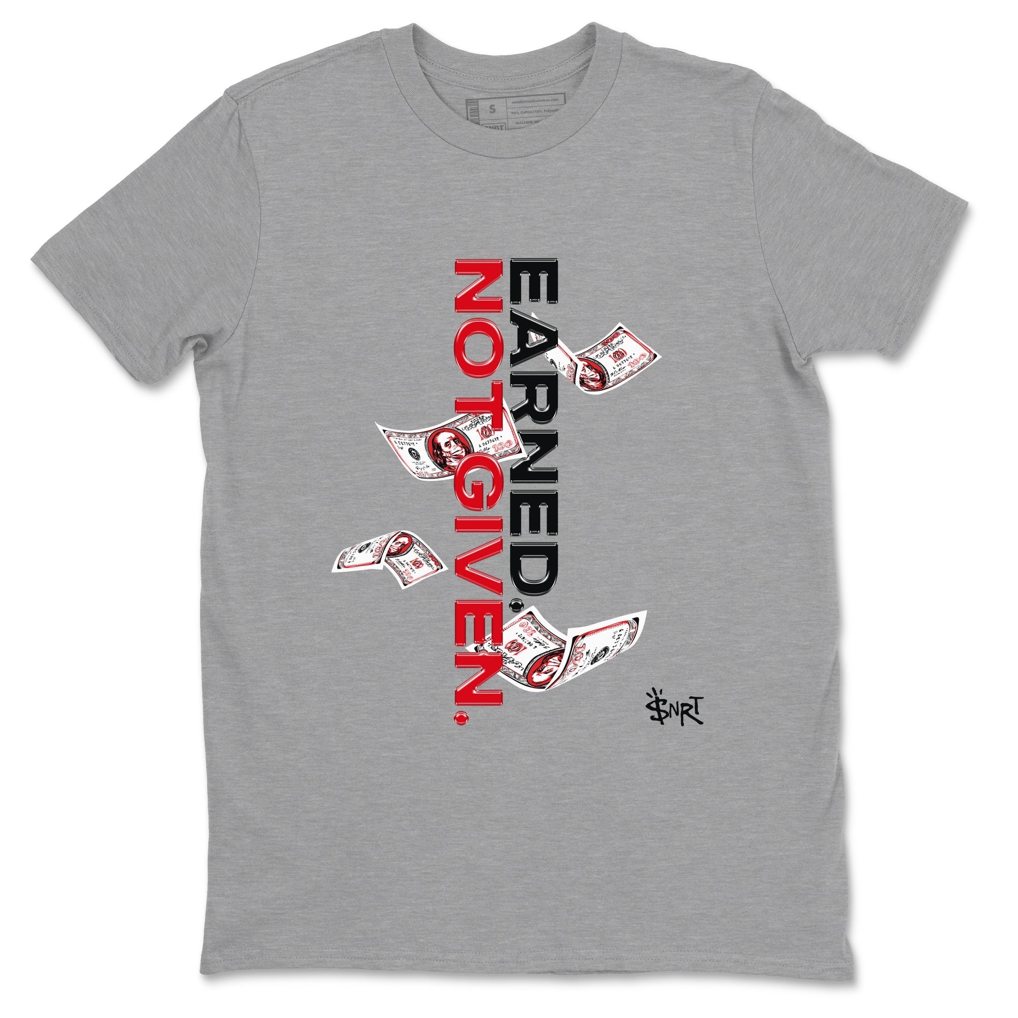 Earned Not Given Sneaker Tees - AE 1 Bred