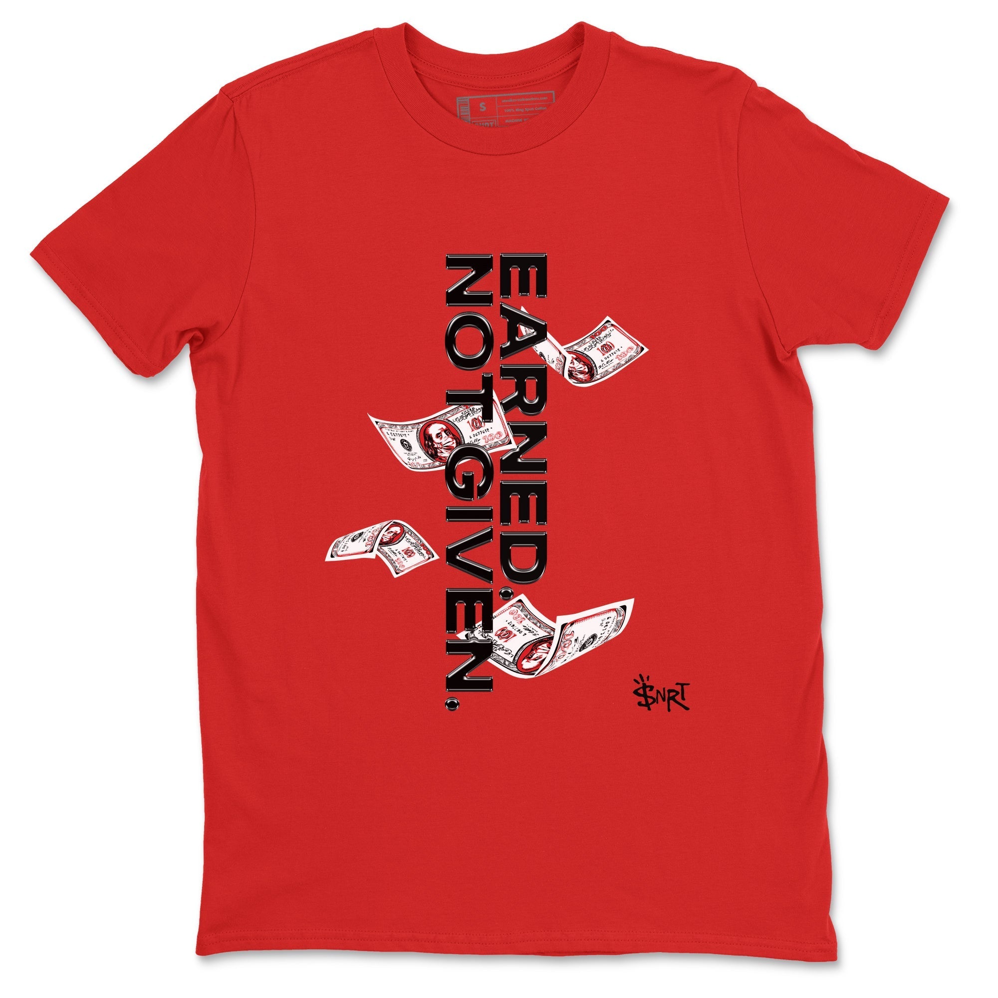 Earned Not Given Sneaker Tees - AE 1 Bred