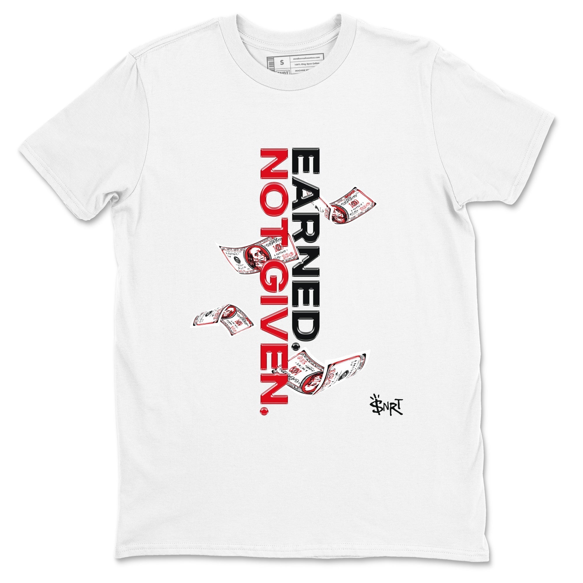 Earned Not Given Sneaker Tees - AE 1 Bred