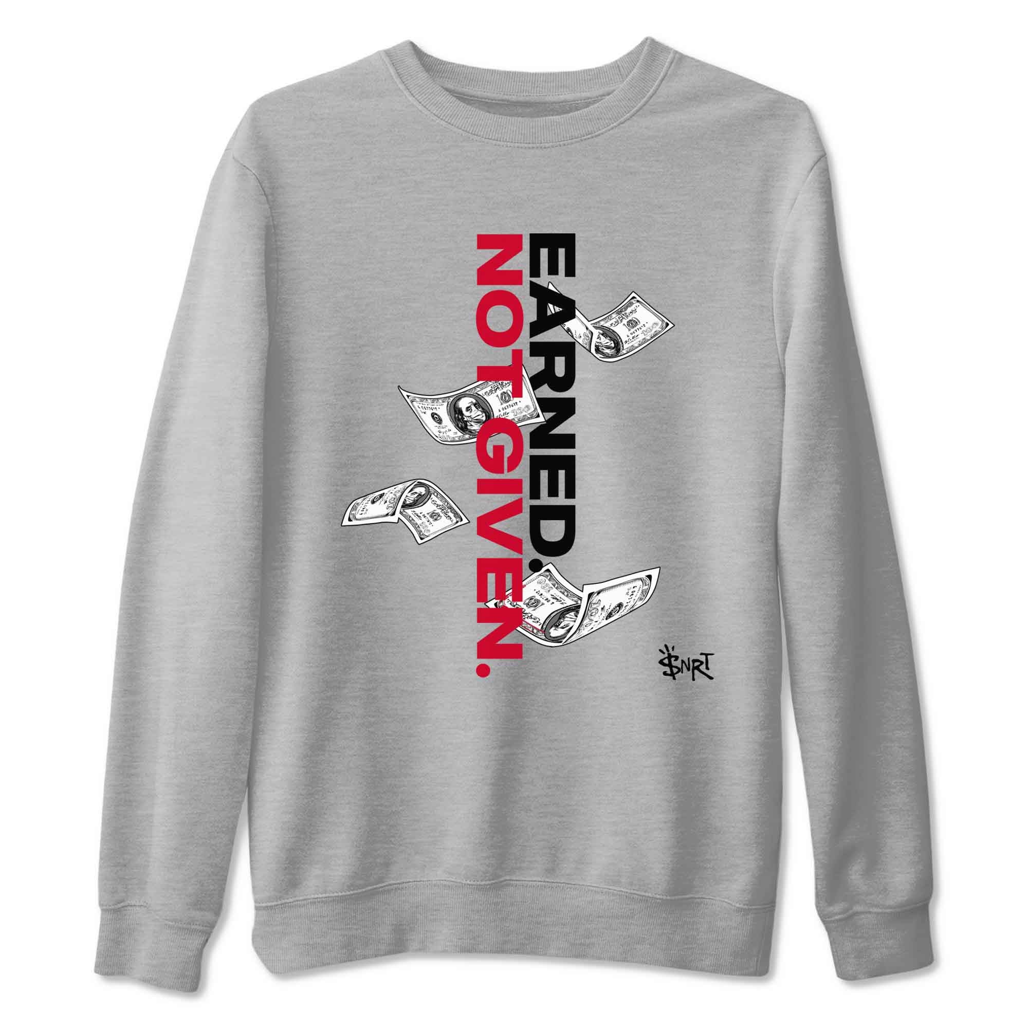 Earned Not Given Sneaker Tees - Air Jordan 12 Flu Game