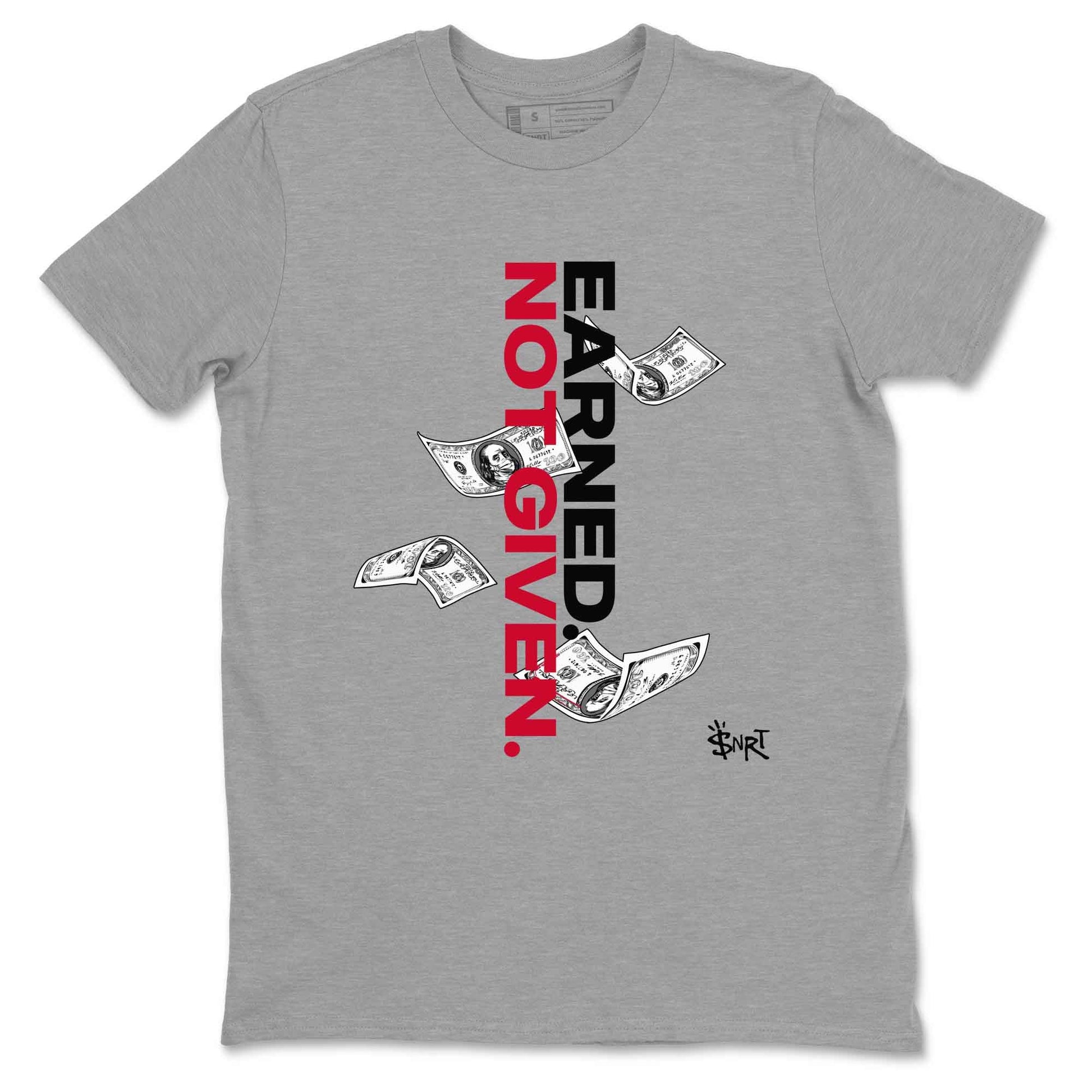 Earned Not Given Sneaker Tees - Air Jordan 12 Flu Game