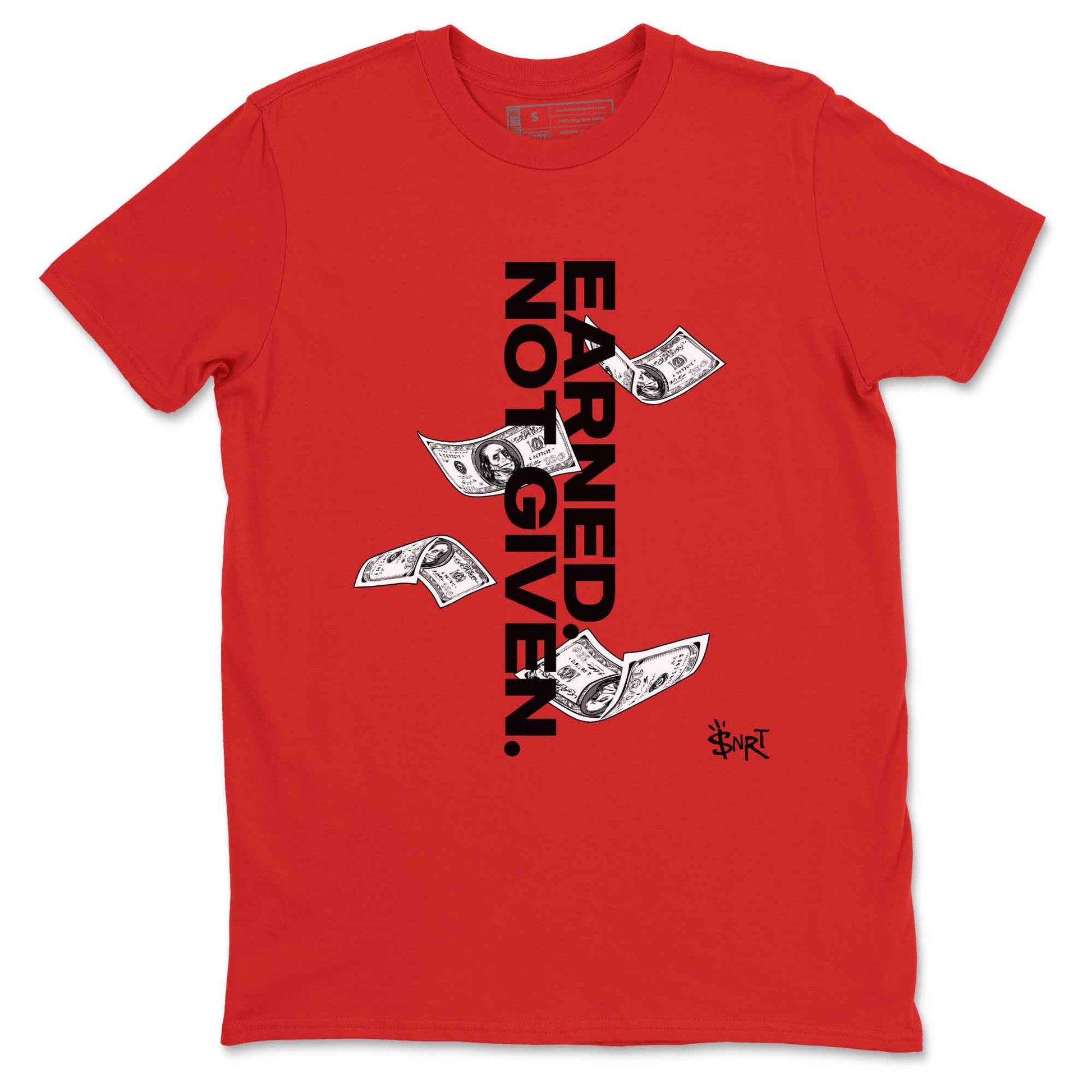 Earned Not Given Sneaker Tees - Air Jordan 12 Flu Game