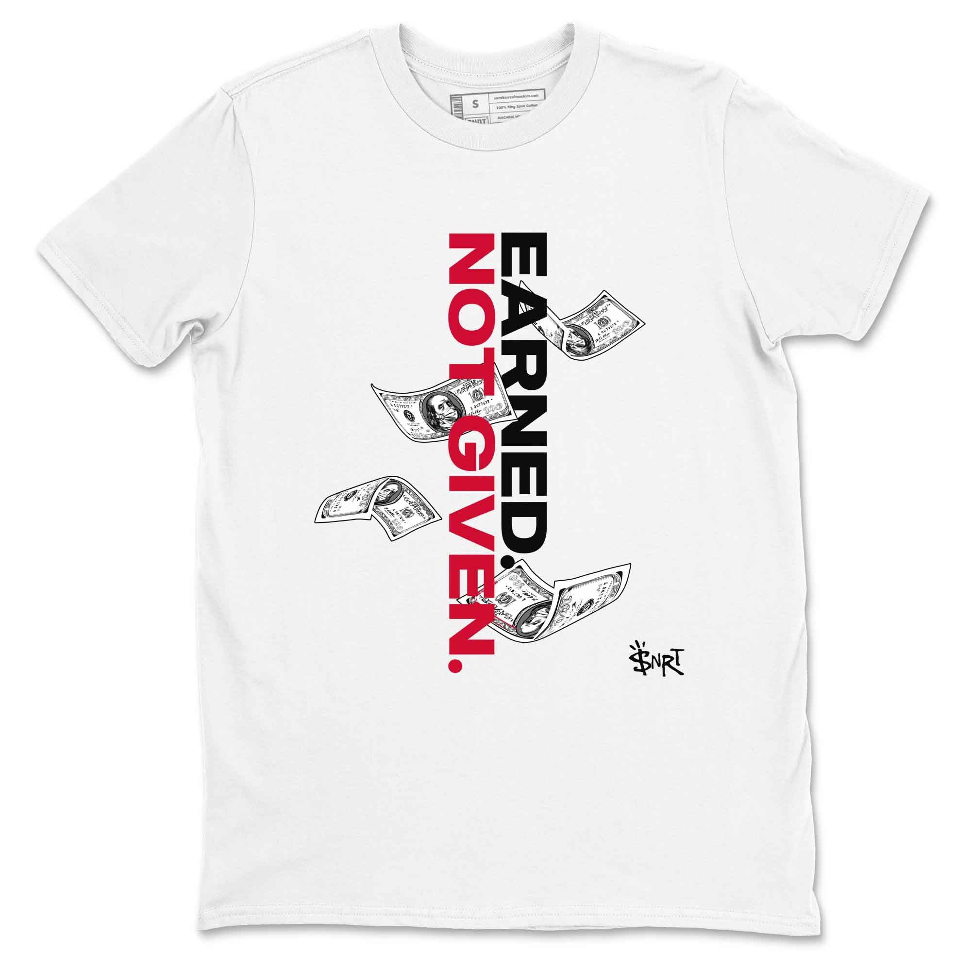 Earned Not Given Sneaker Tees - Air Jordan 12 Flu Game