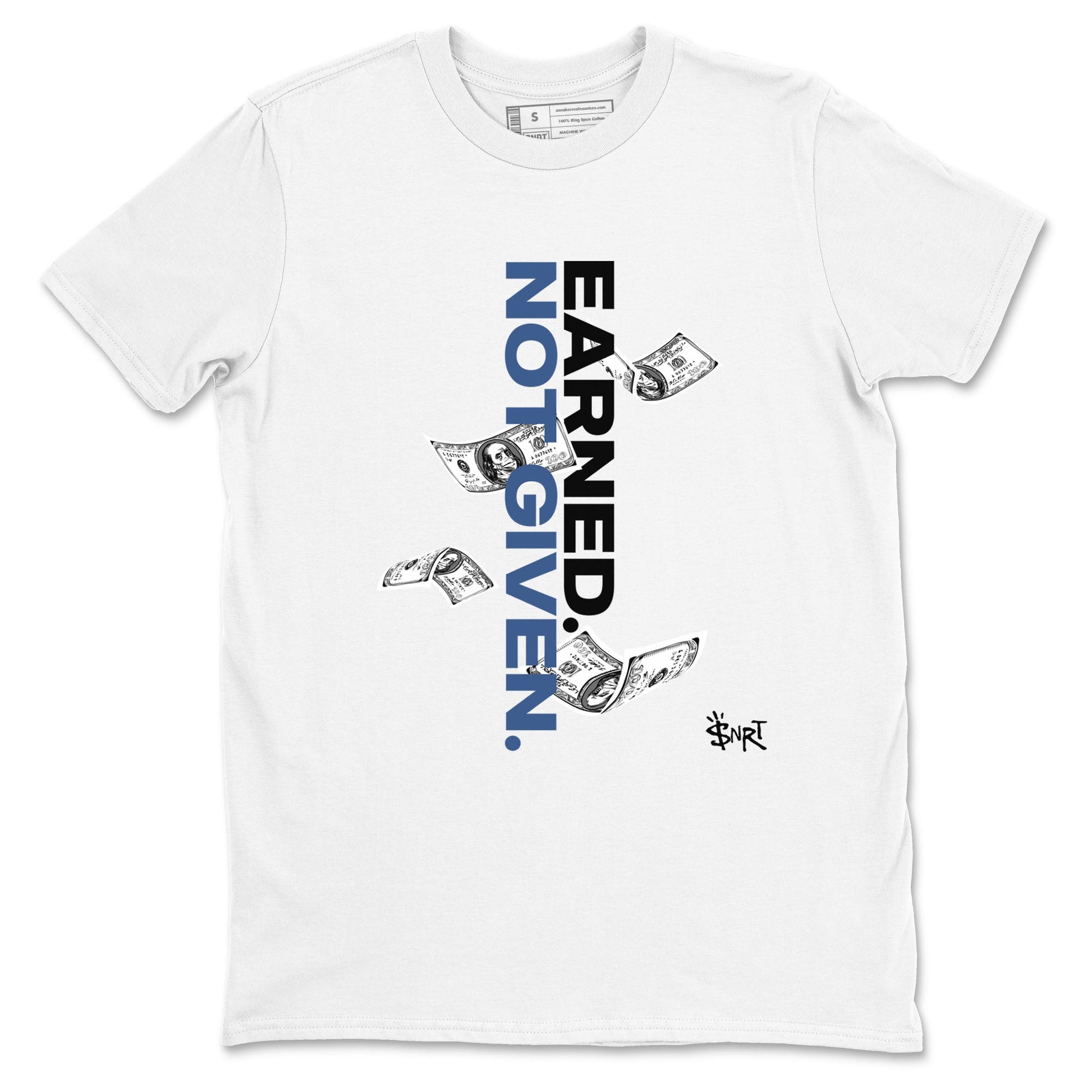 Earned Not Given Sneaker Tees - Air Jordan 3 A Ma Maniere x Diffused Blue