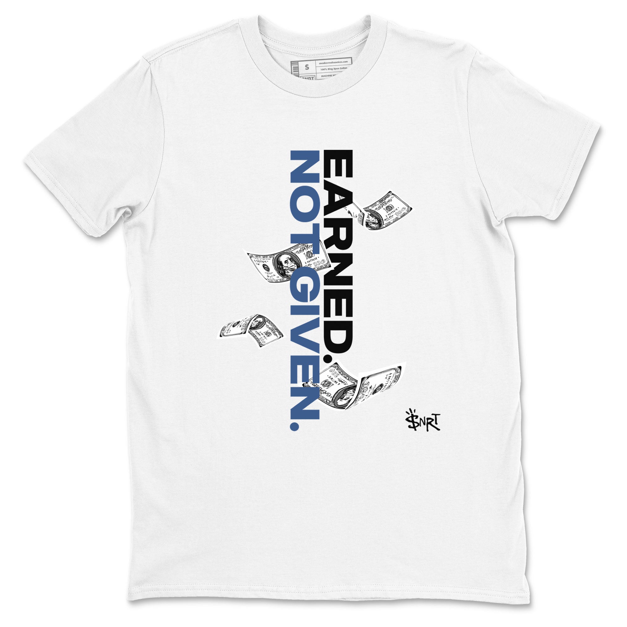Earned Not Given Sneaker Tees - Air Jordan 3 A Ma Maniere x Diffused Blue