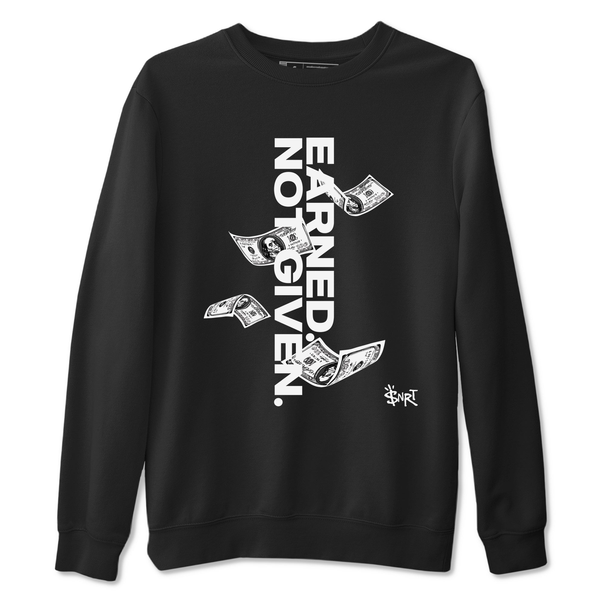 Earned Not Given Sneaker Tees - Air Jordan 4 White Thunder