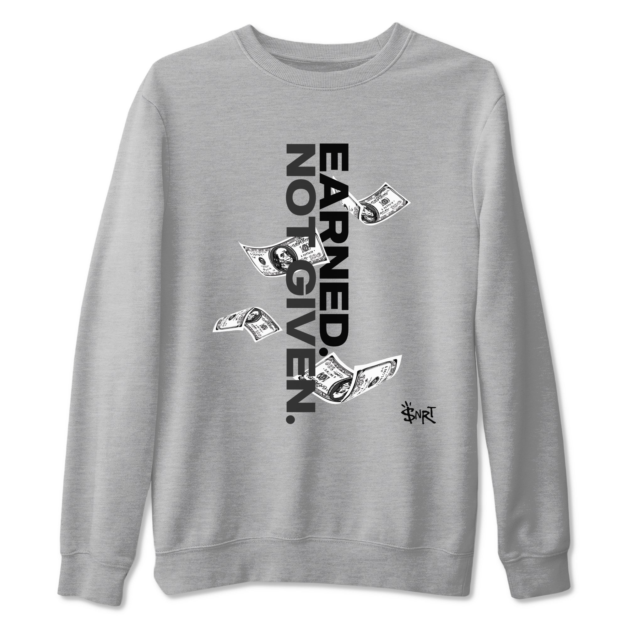 Earned Not Given Sneaker Tees - Air Jordan 4 White Thunder