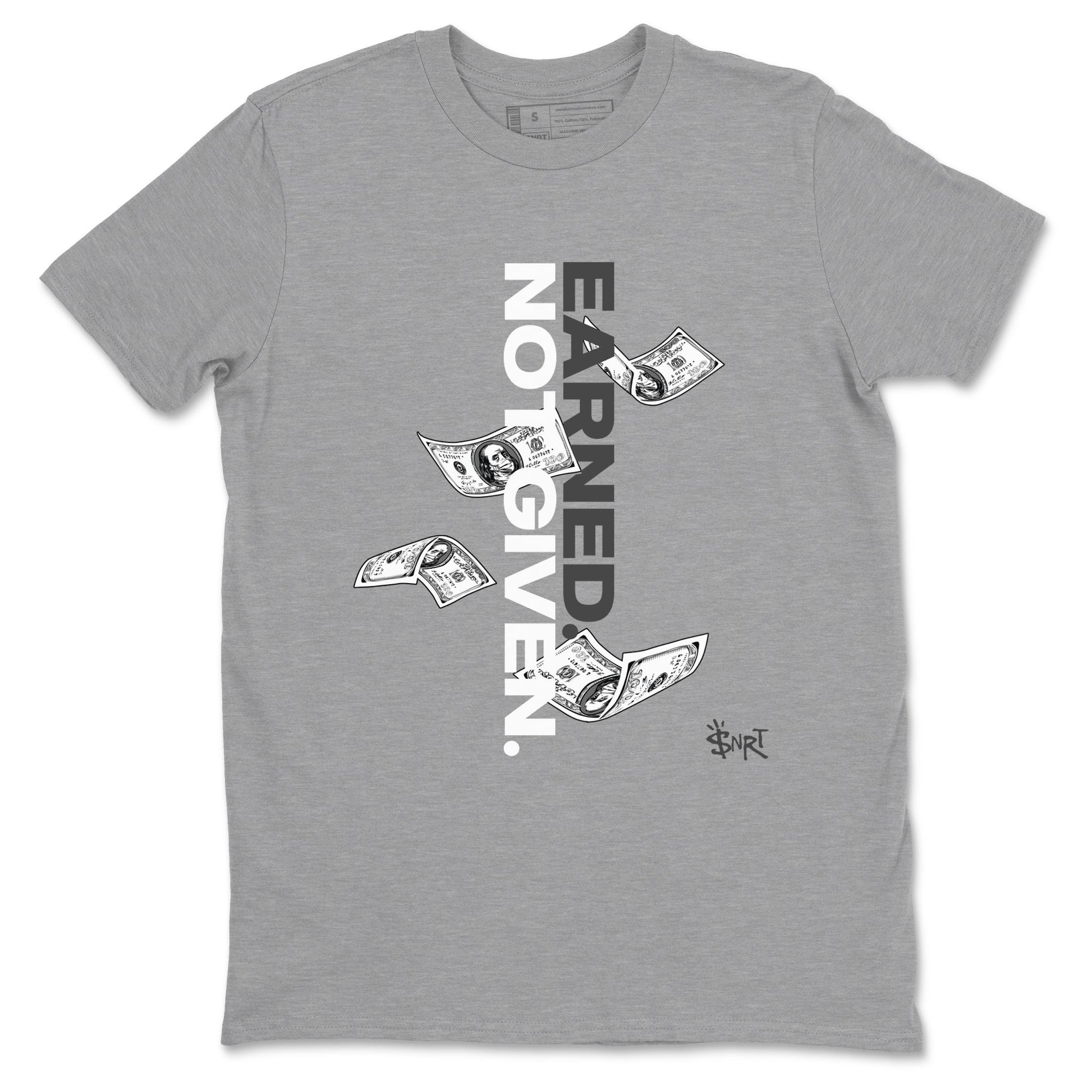 Earned Not Given Sneaker Tees - Air Jordan 9 Cool Grey