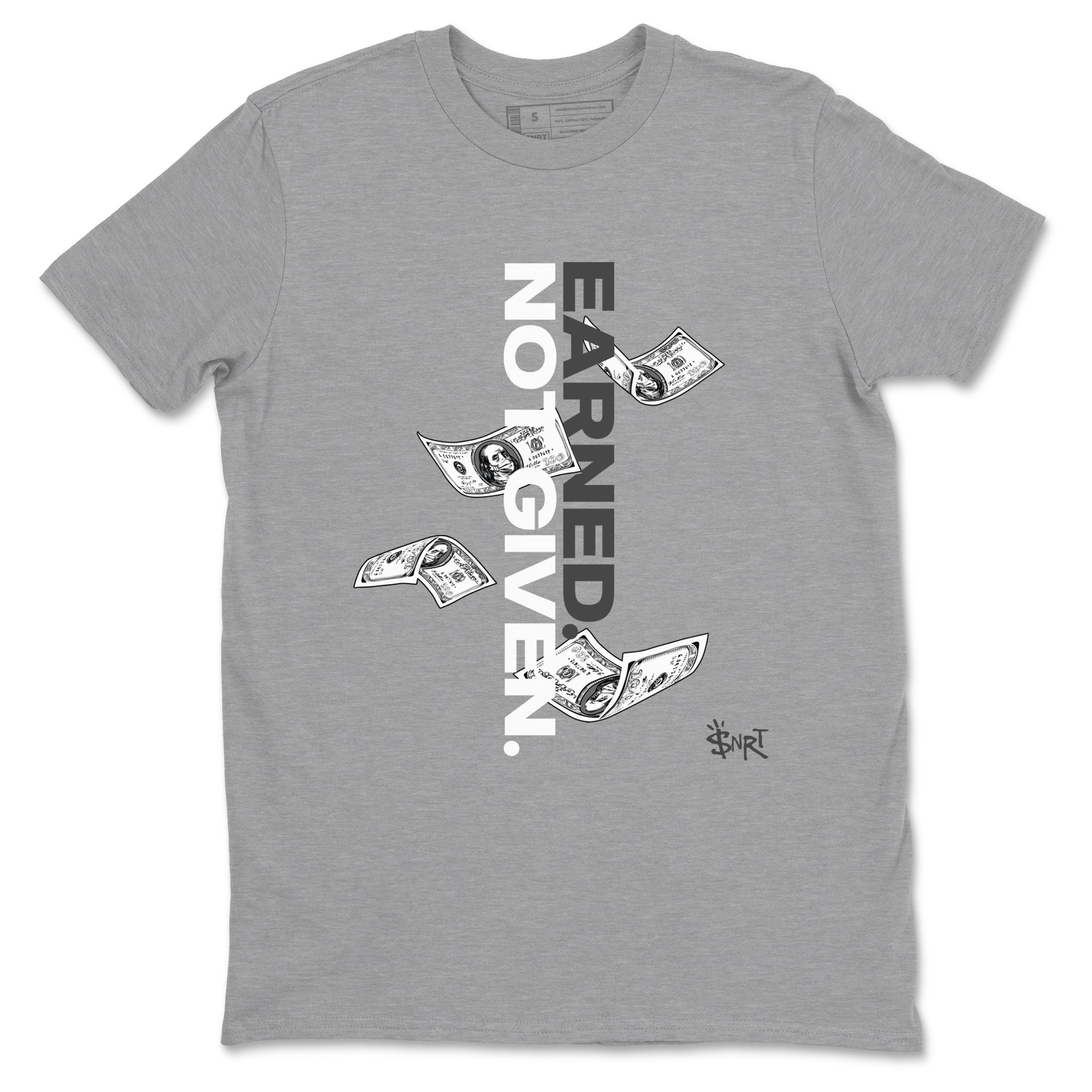 Earned Not Given Sneaker Tees - Air Jordan 9 Cool Grey