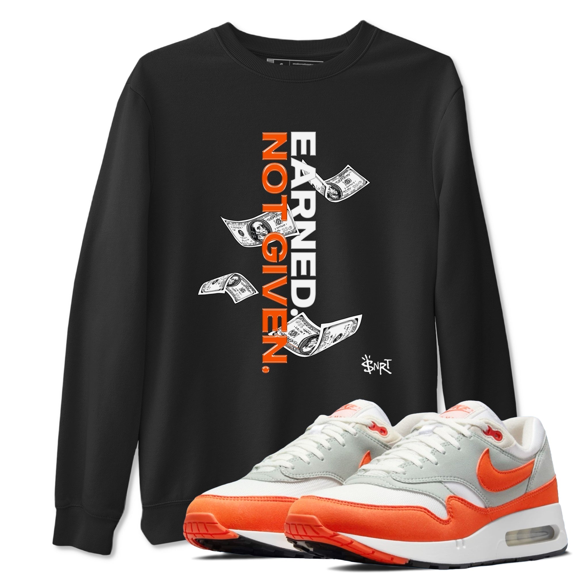 Earned Not Given Sneaker Tees - Air Max 1 Cosmic Clay