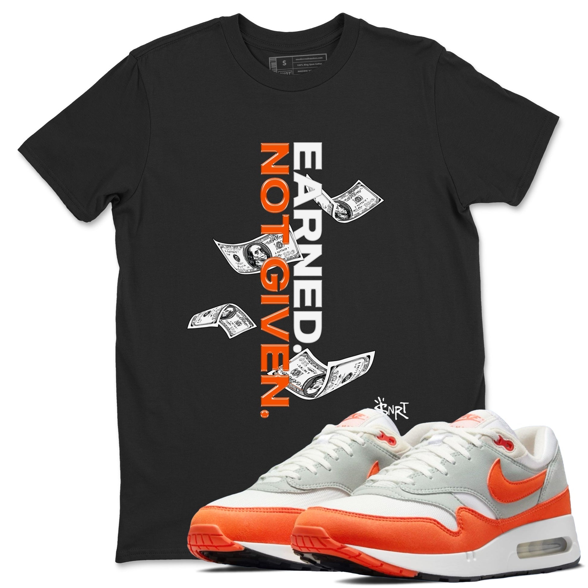 Earned Not Given Sneaker Tees - Air Max 1 Cosmic Clay