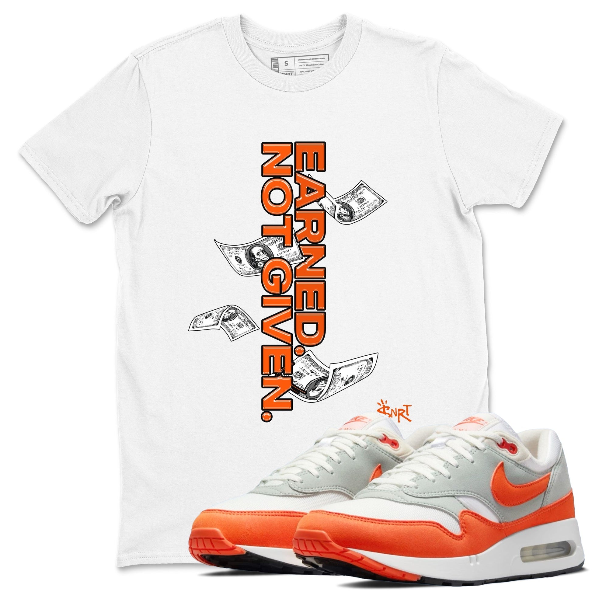 Earned Not Given Sneaker Tees - Air Max 1 Cosmic Clay