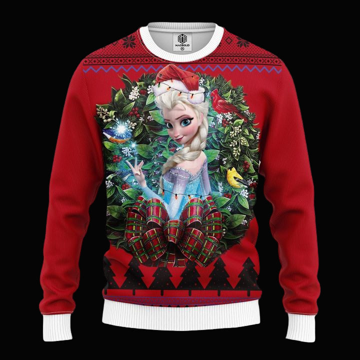 Elsa Frozen 2 New Noel Mc Ugly Christmas Sweater Thanksgiving Gift ? Usalast